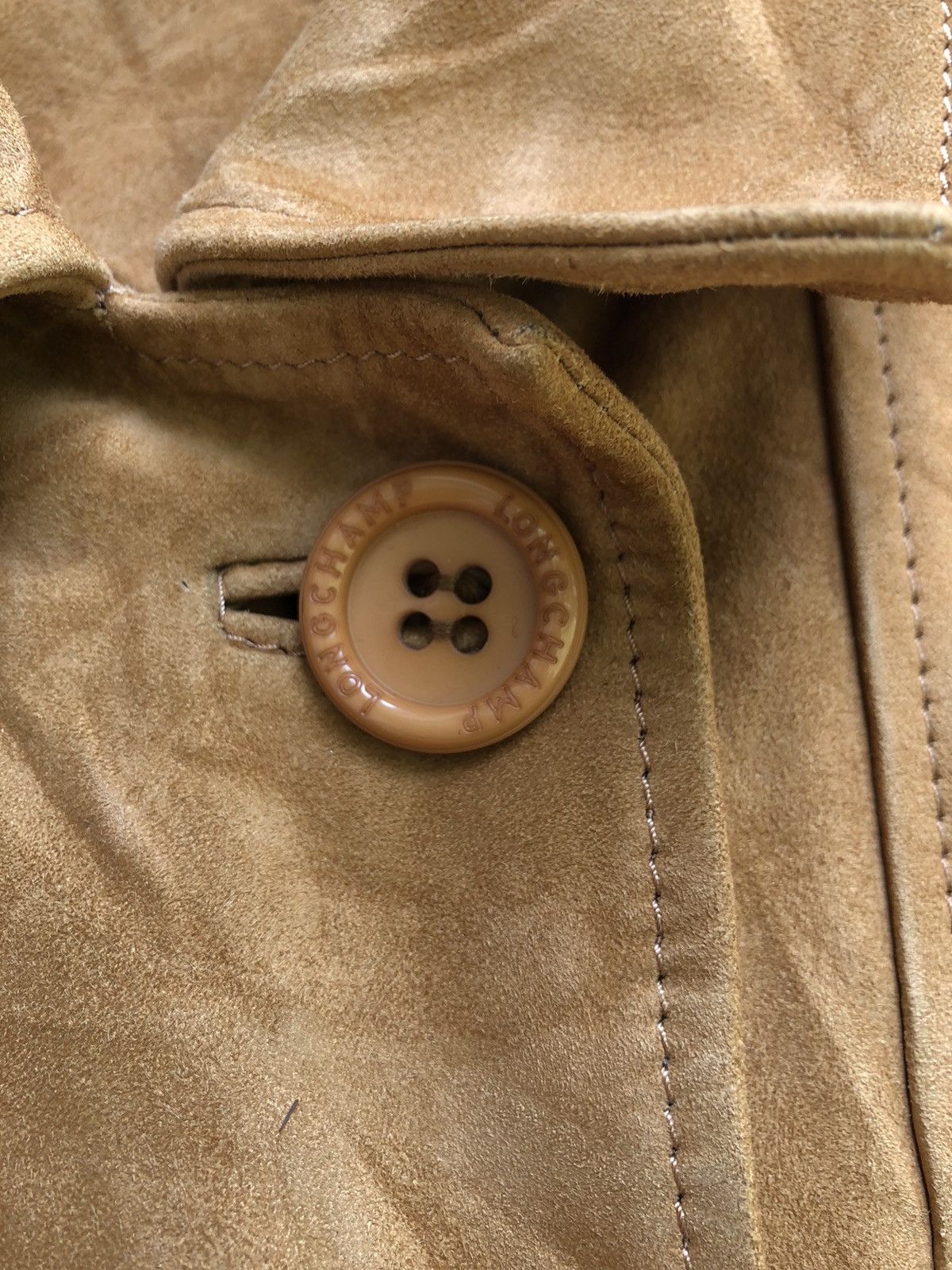 Leather × Longchamp Longchamp Suede TrenchCoat Size S / US 4 / IT 40 - 5 Thumbnail