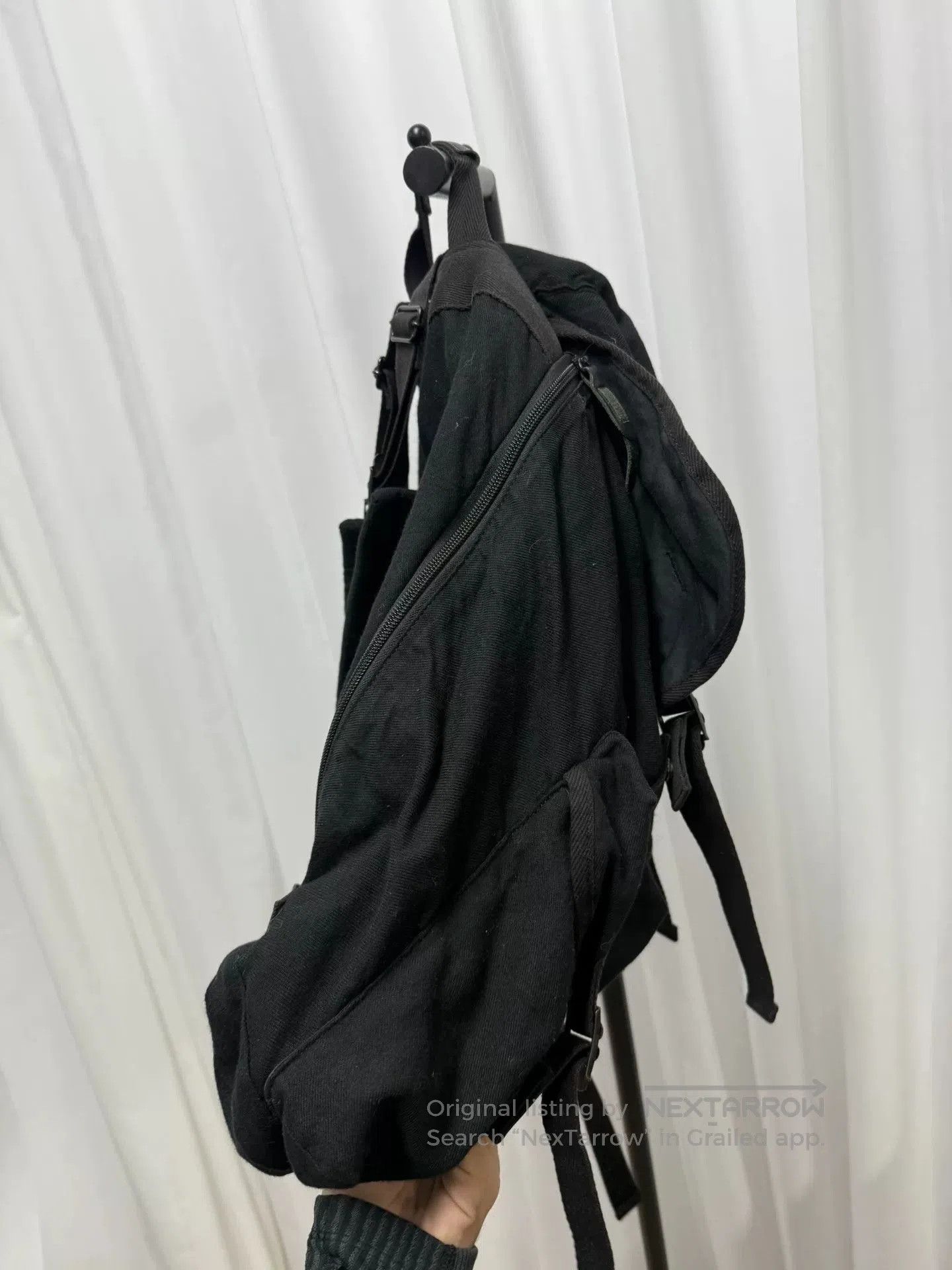 Yohji Yamamoto Yohji Yamamoto Y's Canvas Tactical Backpack. Size ONE SIZE - 7 Thumbnail