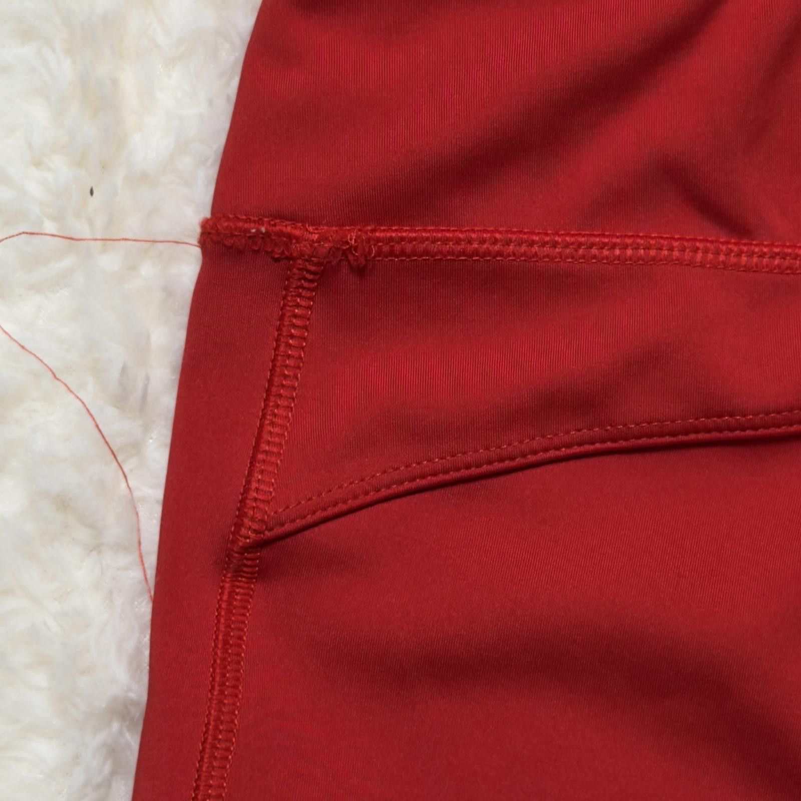 Tommy Hilfiger Tommy Hilfiger Sport Red Athletic Biker Shorts Size 28" / US 6 / IT 42 - 5 Thumbnail