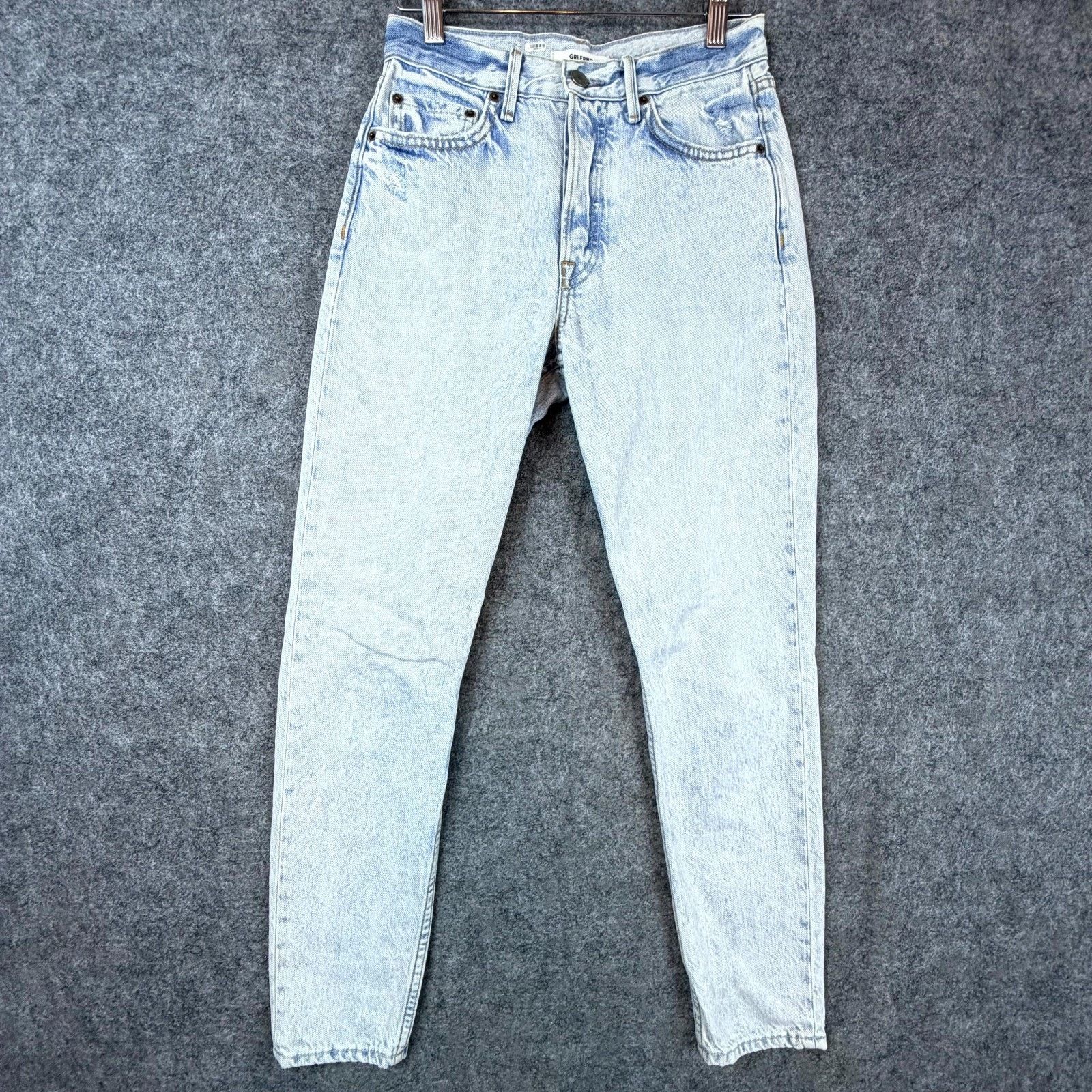 GRLFRND Grlfrnd Karolina Skinny Jeans Womens 25 Blue Never Again Size 25" / US 0 / IT 36 - 1 Thumbnail
