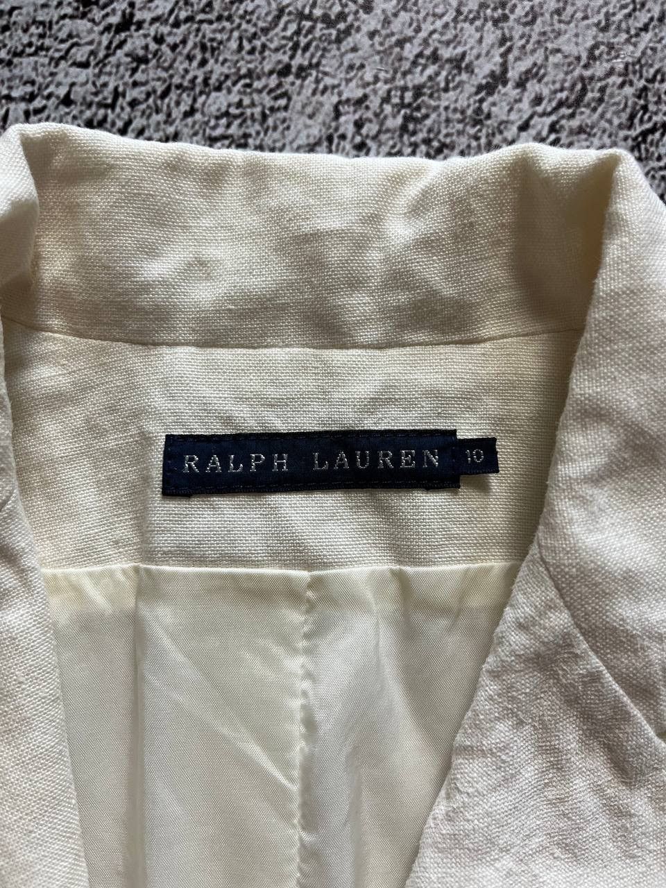 Ralph Lauren × Vintage Ralph Lauren Jacket White Women's Size 10 Size L / US 10 / IT 46 - 6 Thumbnail