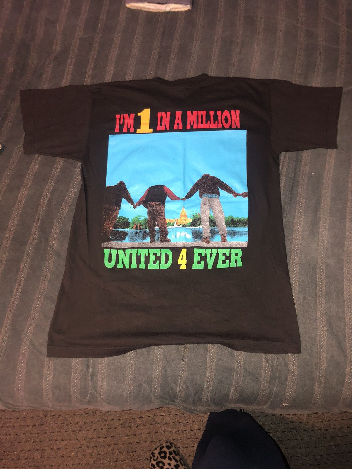 Rap Tees × Vintage Million Man March Size US M / EU 48-50 / 2 - 3 Thumbnail