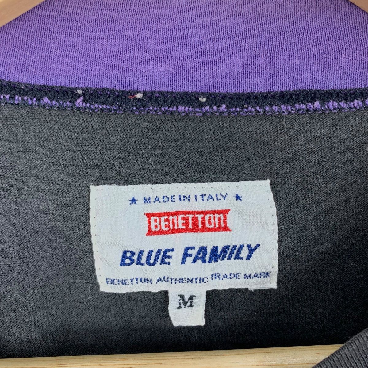 Benetton Vintage BENETTON BLUE FAMILY Italy Ucob Long Sleeve Tshirt Size US M / EU 48-50 / 2 - 5 Thumbnail