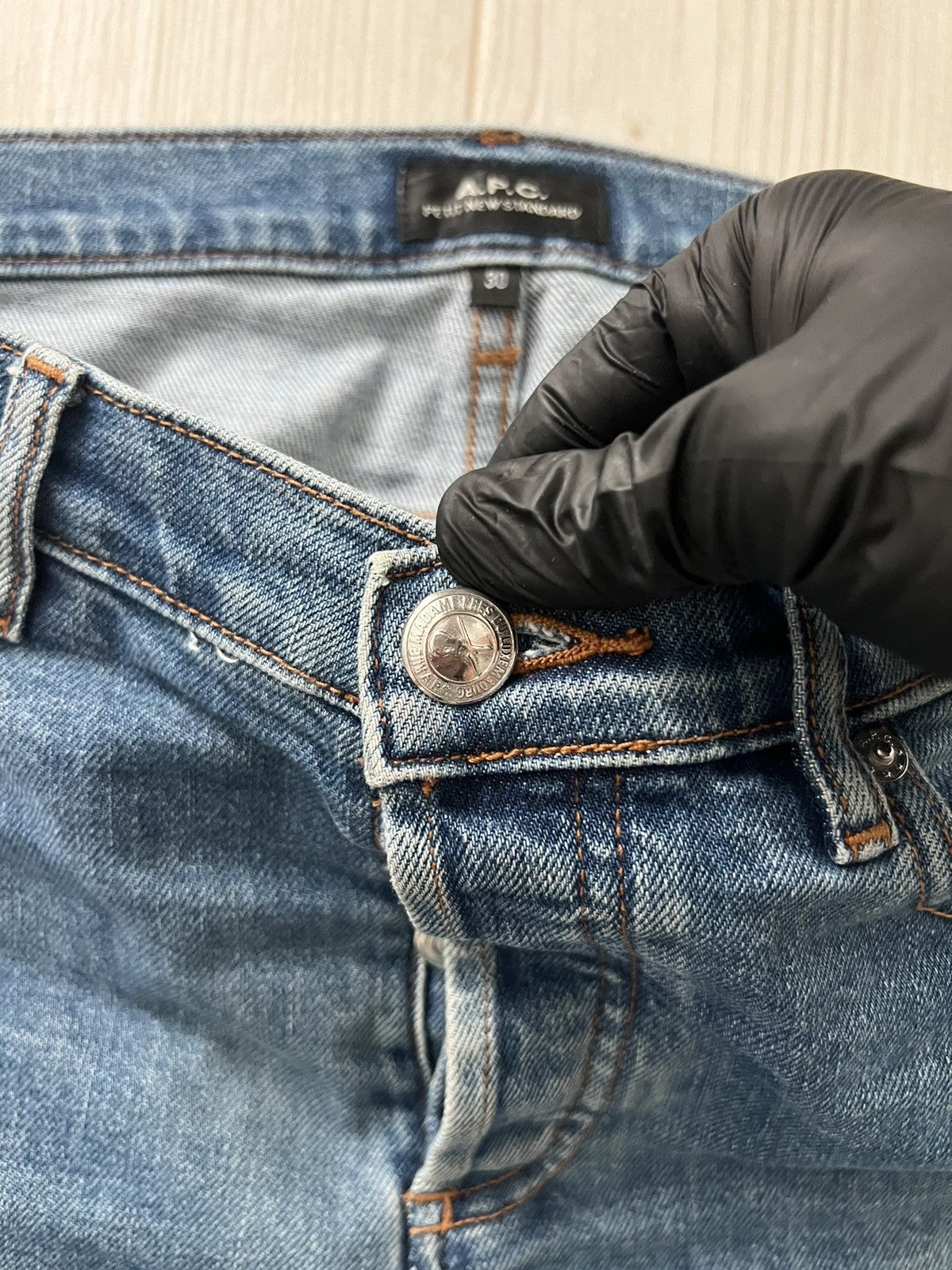 A.P.C. A.P.C Petit Standard Blue Jeans Pants Size 30 Size US 30 / EU 46 - 8 Thumbnail