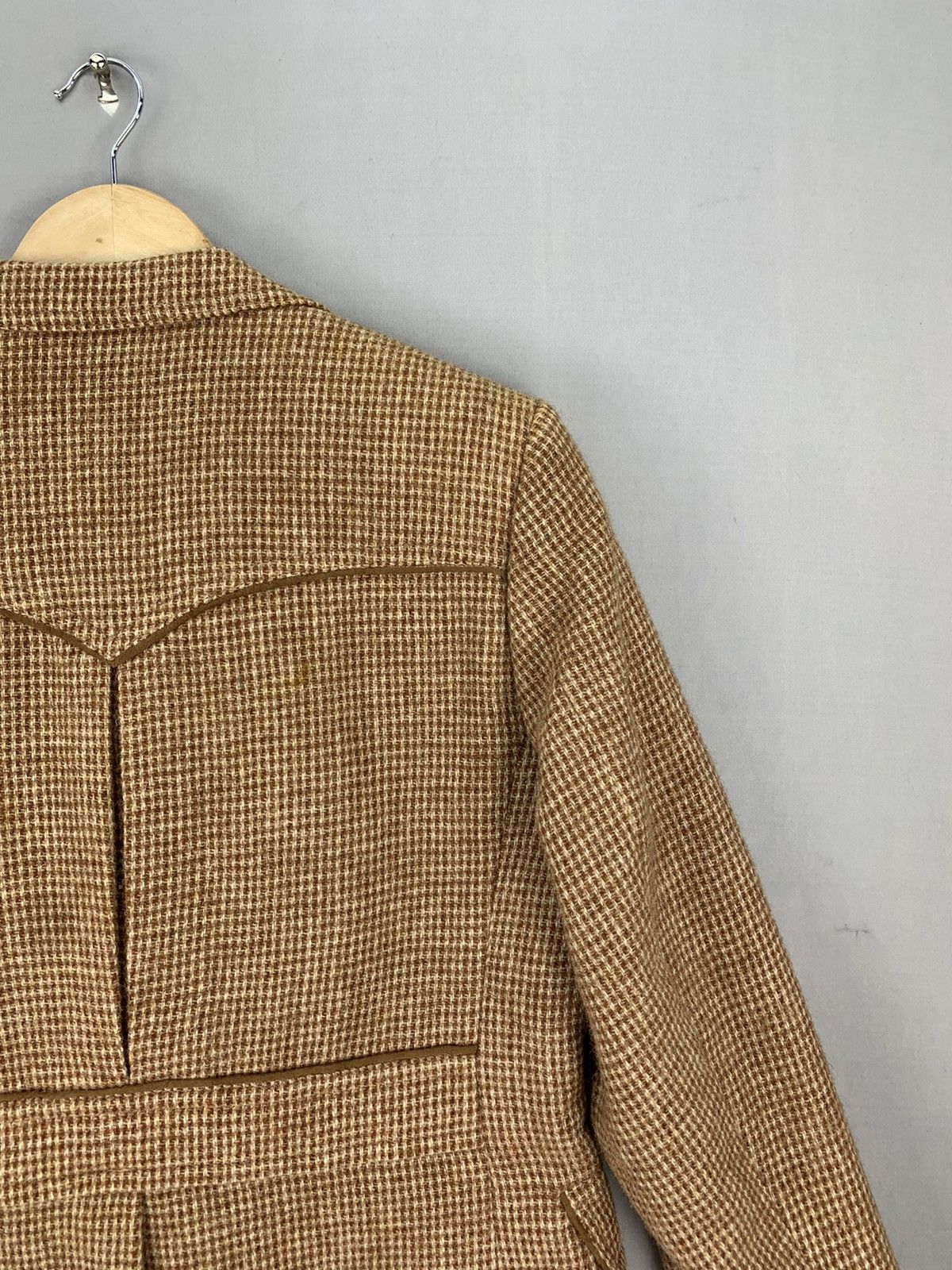 Harris Tweed Vintage Harris Tweed Wool Brown Blazer Jacket Size US S / EU 44-46 / 1 - 13 Thumbnail