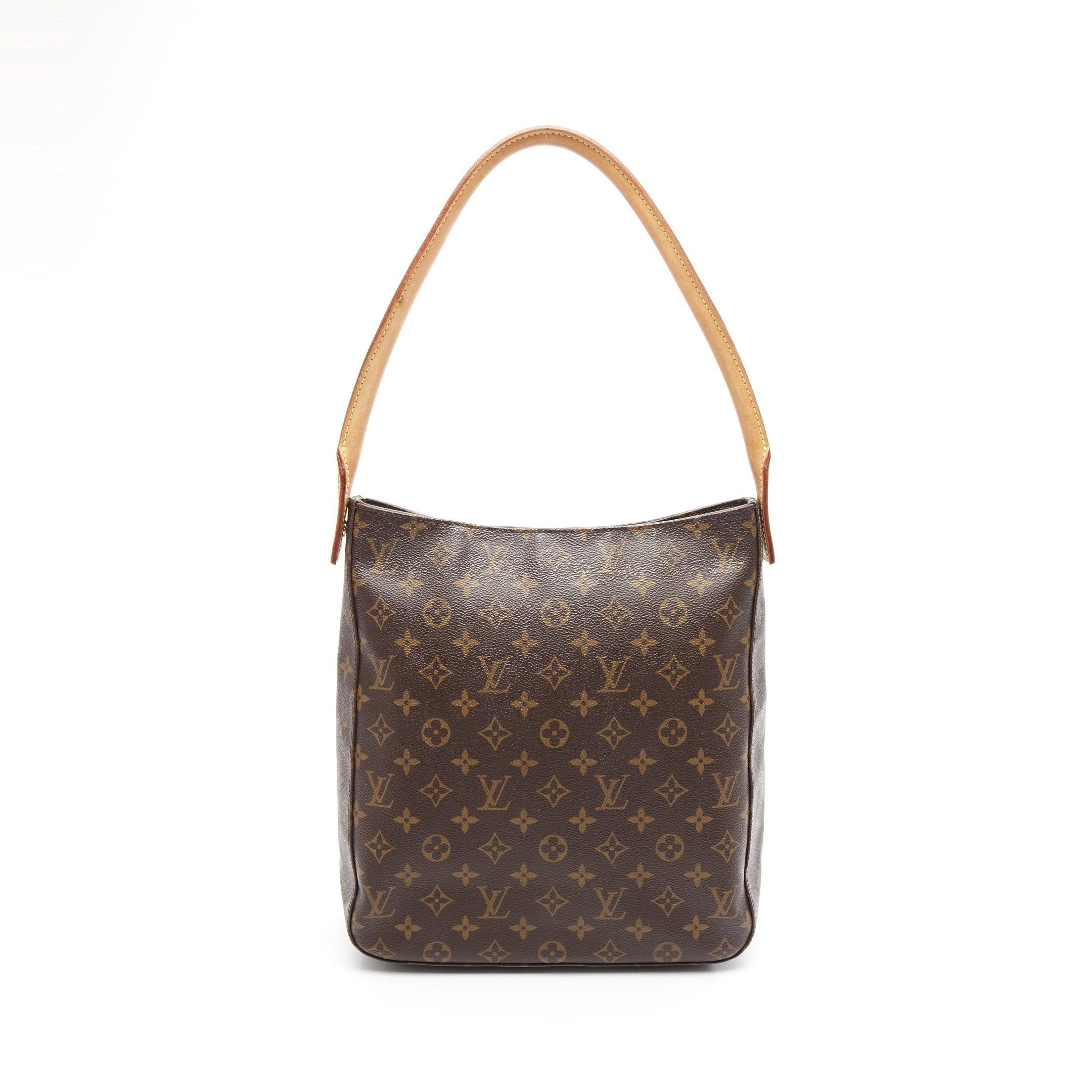 Louis Vuitton Louis Vuitton Looping Gm Monogram Shoulder Bag Leather Brown Size ONE SIZE - 1 Thumbnail