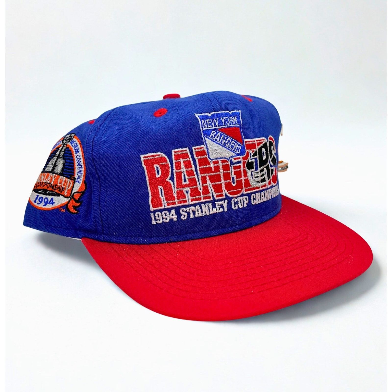 NHL New York Rangers 1994 Stanley Cup Champs #1 Apparel Snapback Size ONE SIZE - 5 Thumbnail
