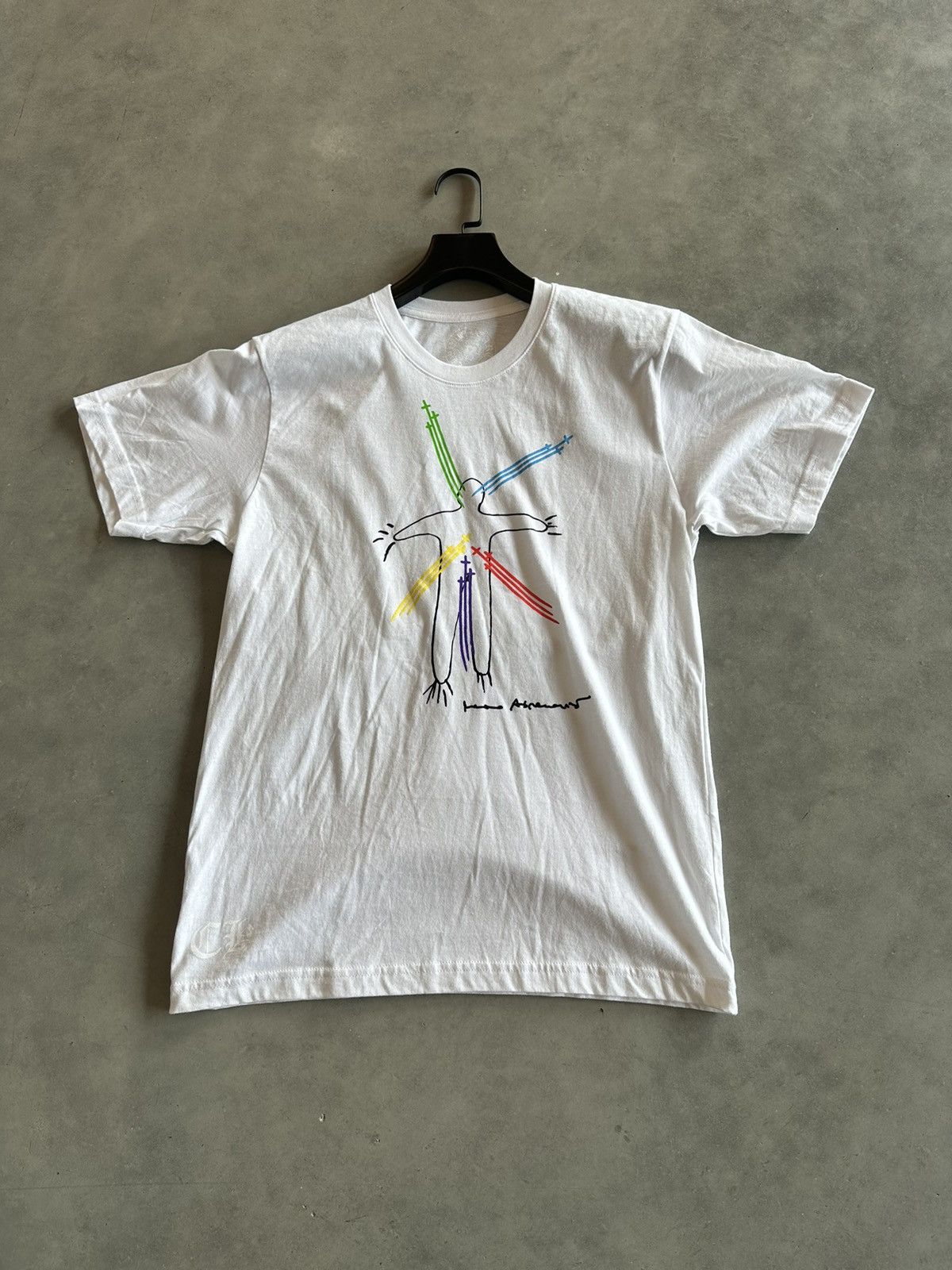 Chrome Hearts Chrome Hearts CH + Abramovic T-Shirt white Size US M / EU 48-50 / 2 - 1 Thumbnail