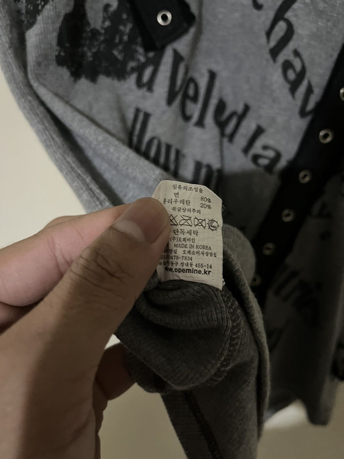 If Six Was Nine × Japanese Brand × Le Grande Bleu (L.G.B.) Open mine skull tank top with bra Size S / US 4 / IT 40 - 5 Thumbnail