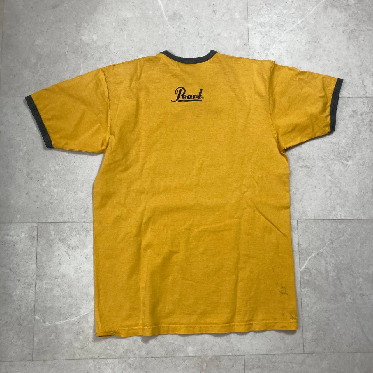 Band Tees Vintage Pearl Drums Japan Leader Screen Best Tee Size US L / EU 52-54 / 3 - 14 Thumbnail