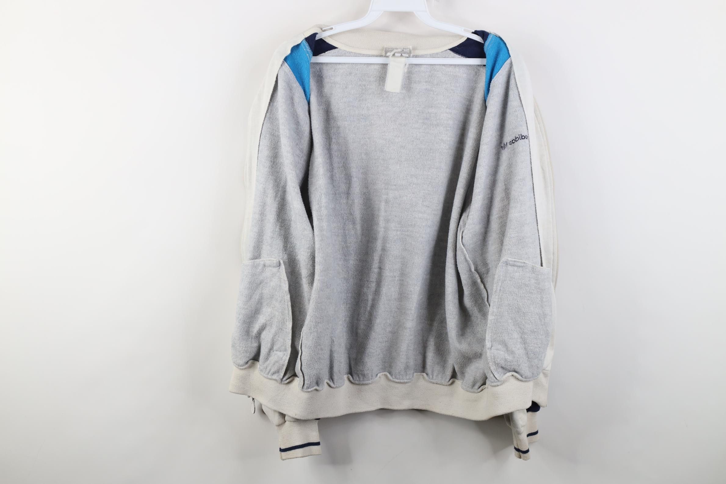 Adidas Vintage 80s 90s Adidas Run DMC Track Jacket Soccer Size US M / EU 48-50 / 2 - 13 Thumbnail