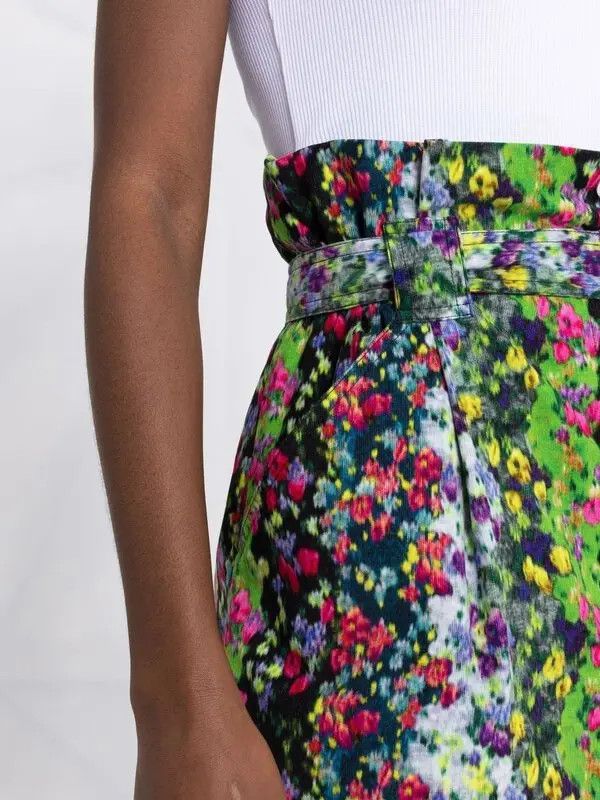 Kenzo o1y1025 Mini Skirt in Multicolor Size 32" / US 10 / IT 46 - 2 Thumbnail