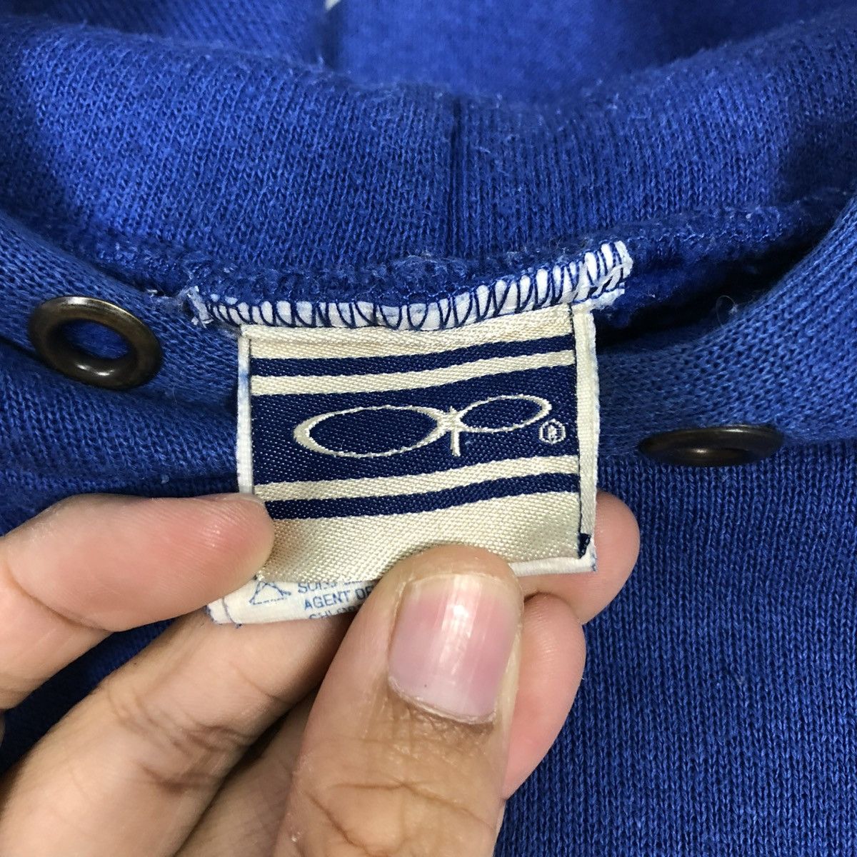 Ocean Pacific 🔥VINTAGE HOODIE PULL OVER OCEAN PACIFIC BIG LOGO CENTRE Size US M / EU 48-50 / 2 - 18 Thumbnail