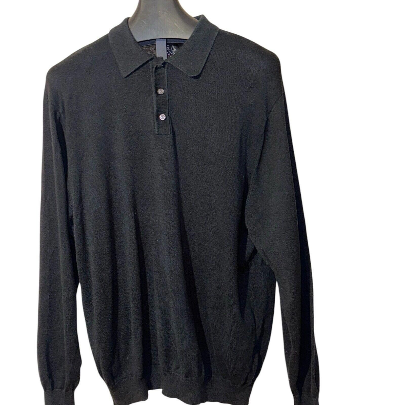 Jos. A. Bank Jos. A. Bank Navy Pima Cotton Long Sleeve Sweater Top Sz XL Size US XL / EU 56 / 4 - 1 Thumbnail