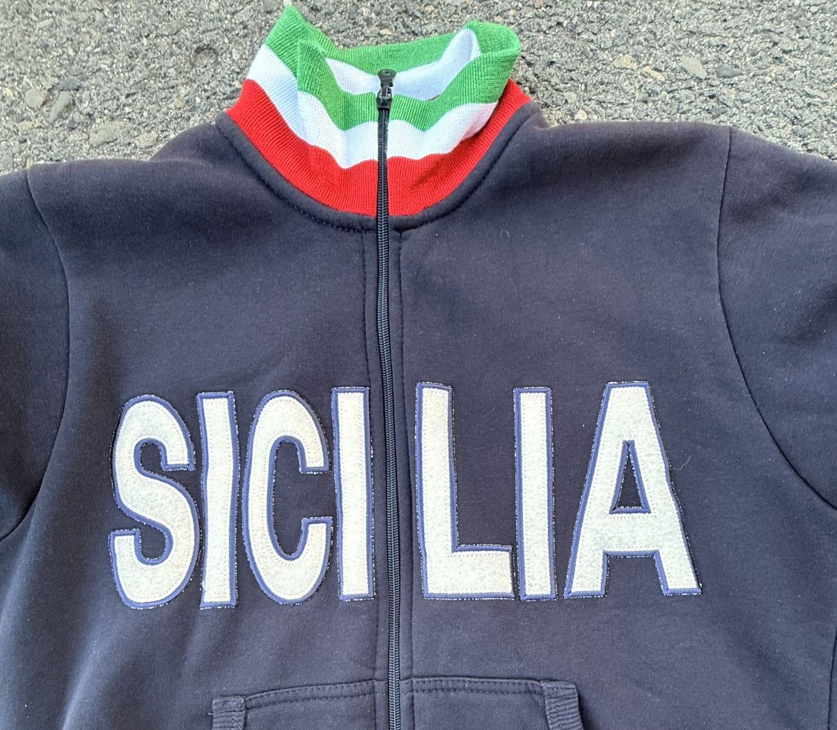 DGK Vintage Y2K Sicilia Dark Blue Zip-up Jacket- Size Small Size US S / EU 44-46 / 1 - 2 Thumbnail