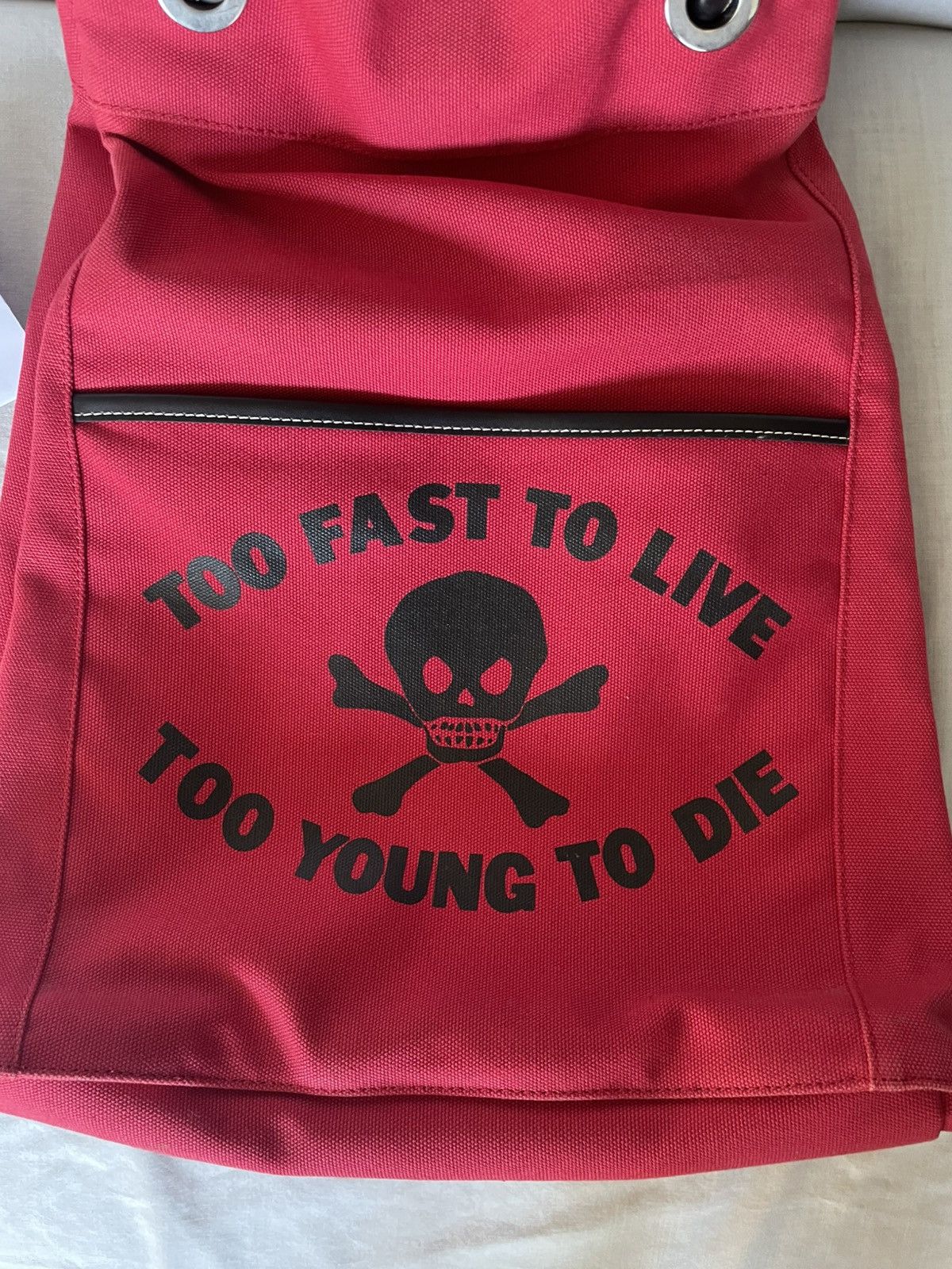 Vivienne Westwood Vivienne Westwood ‘Too fast to live’ red skull tote bag Size ONE SIZE - 20 Thumbnail
