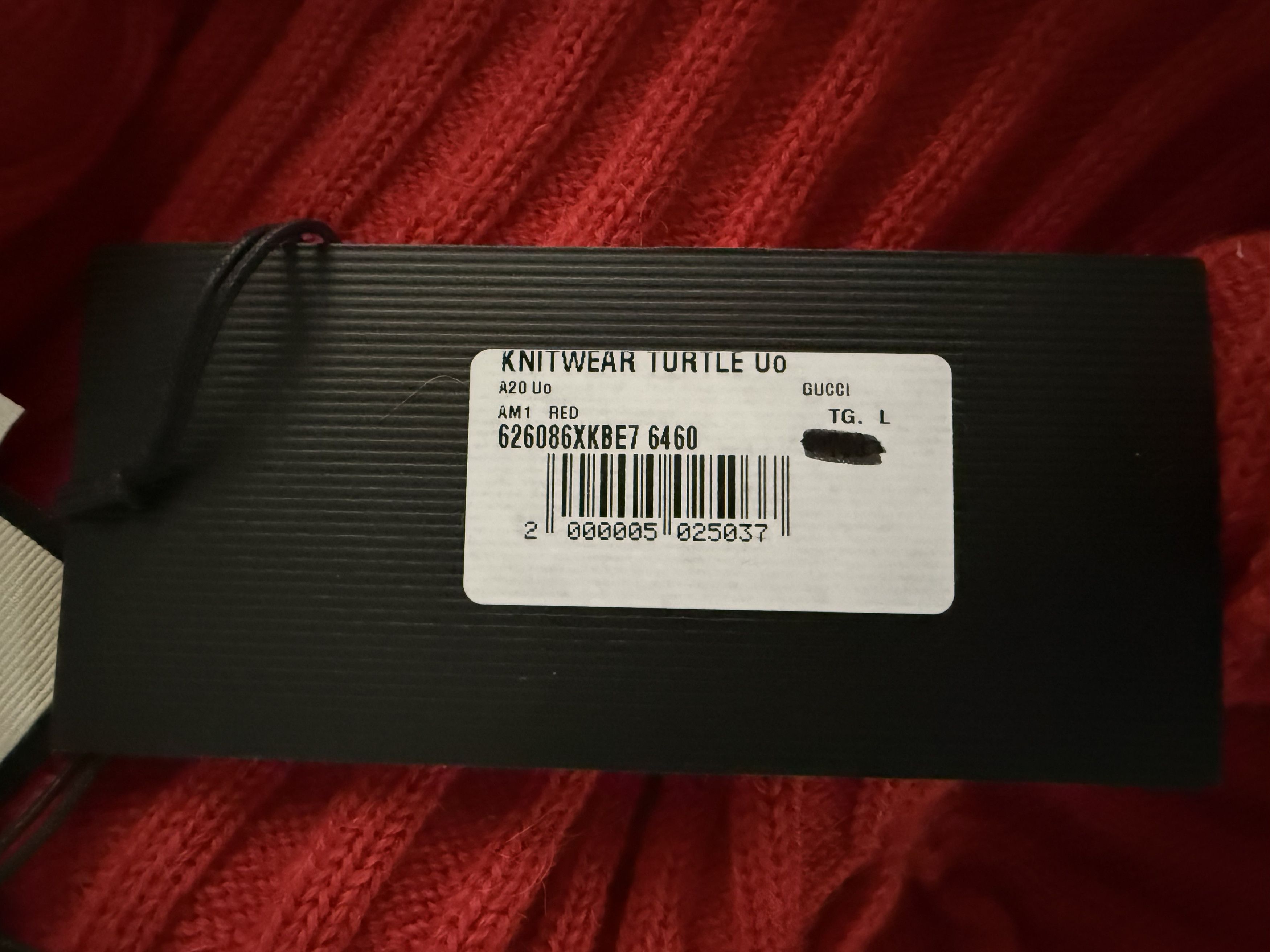 Gucci Gucci Alpaca Maison Amour Turtleneck Size US L / EU 52-54 / 3 - 14 Thumbnail