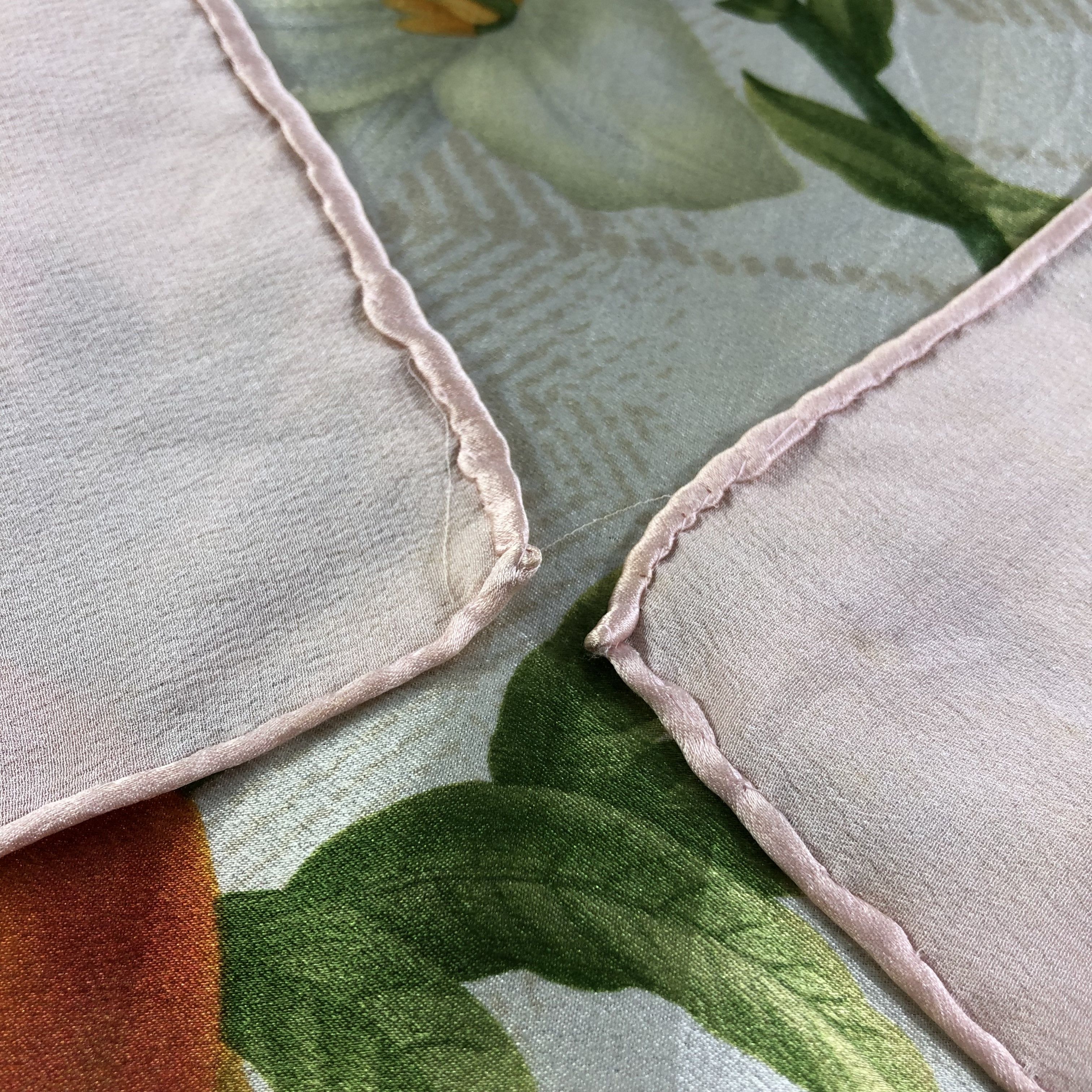 Junko Shimada Junko Shimada Floral Silk Scarf M514 Size ONE SIZE - 4 Thumbnail