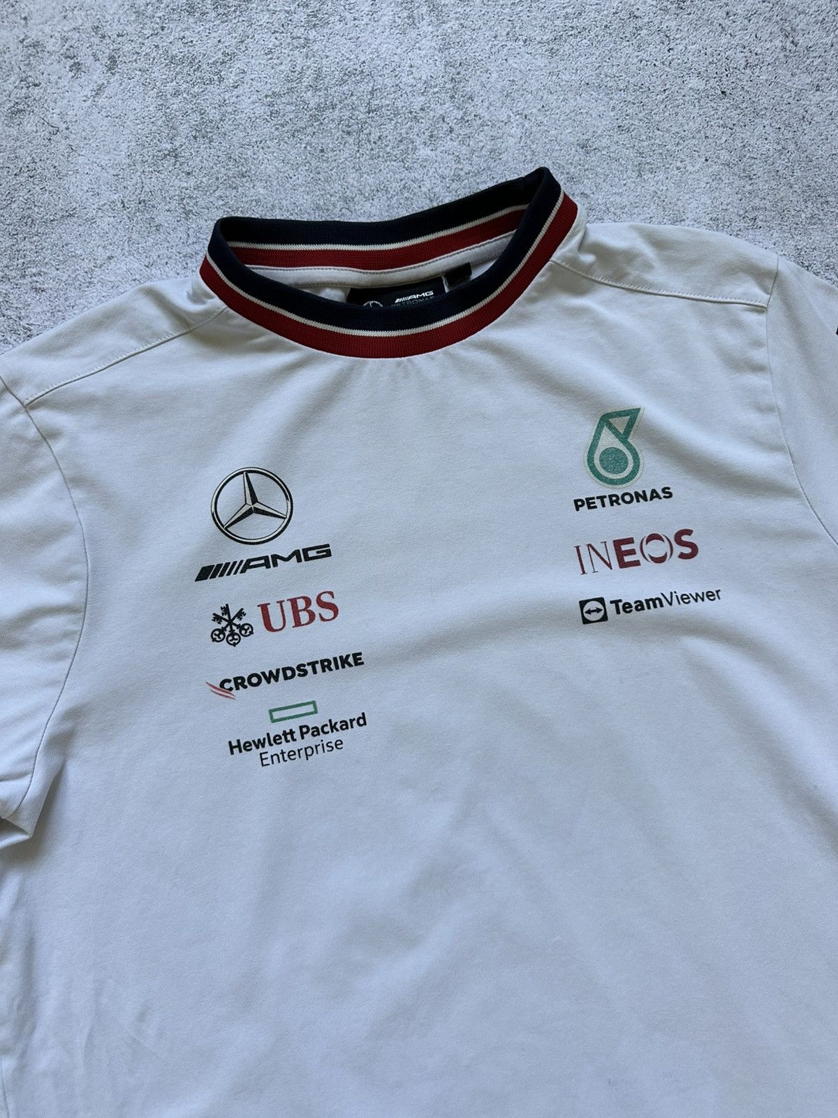Mercedes-Benz Vintage Petronas AMG Mercedes-Benz Formula 1 T-shirt Racing Size US L / EU 52-54 / 3 - 7 Thumbnail