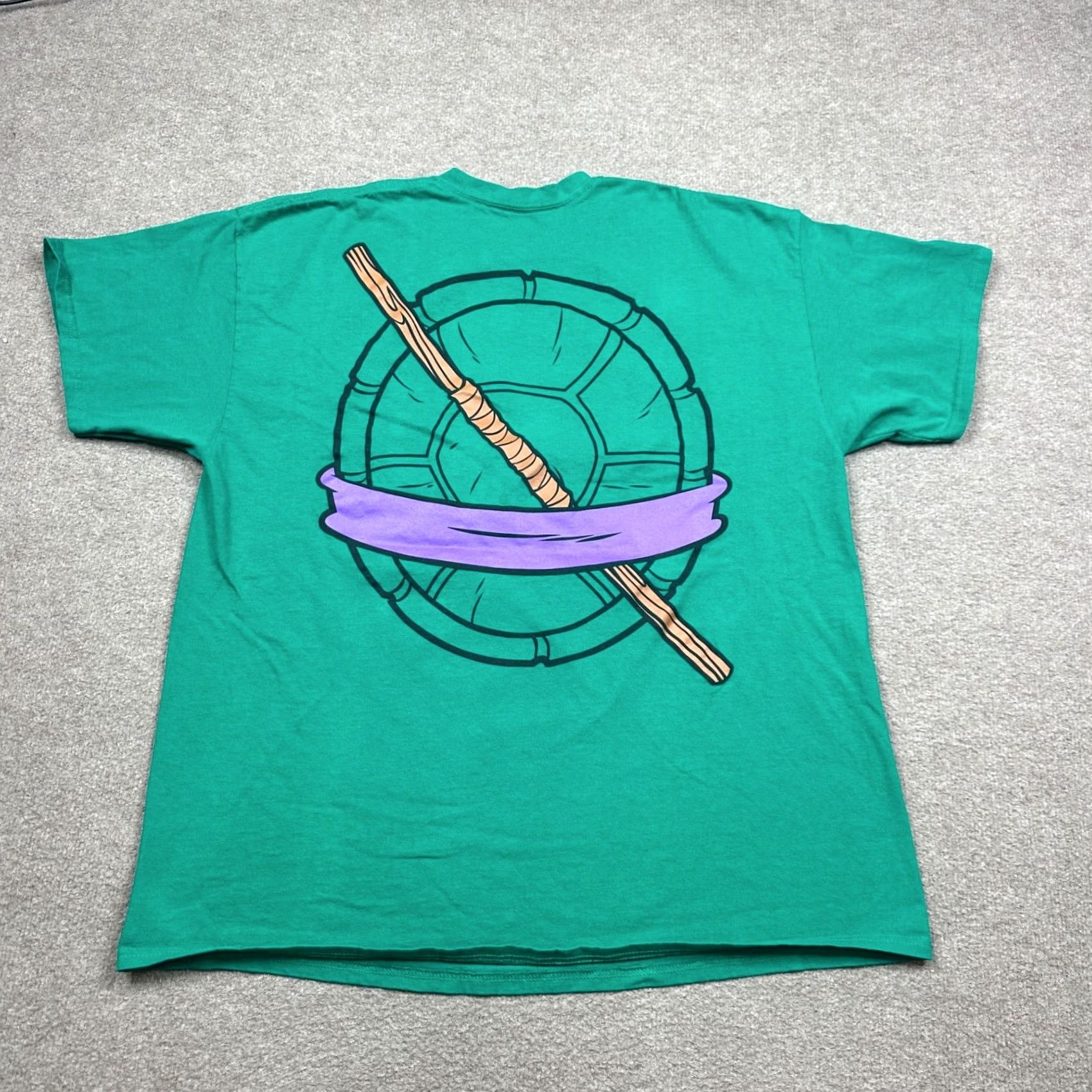 Vintage WeLoveFine Teenage Mutant Ninja Turtles T Shirt Mens 2XL XXL Green TMNT Adults Size US XXL / EU 58 / 5 - 4 Thumbnail