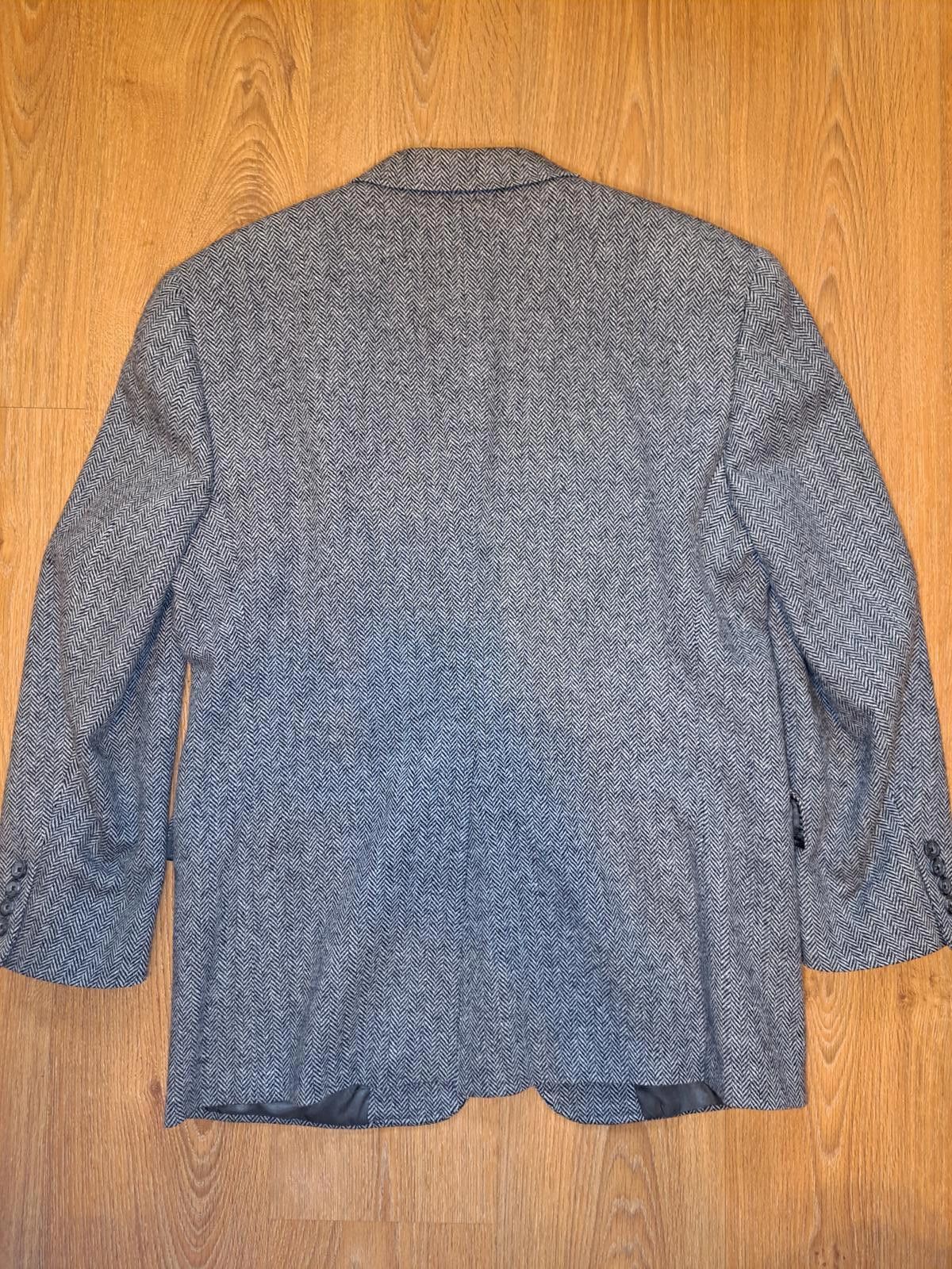 Hart Schaffner Marx Hart Schaffner Marx Sport Coat Mens 42R Herringbone Wool Size 42R - 10 Thumbnail