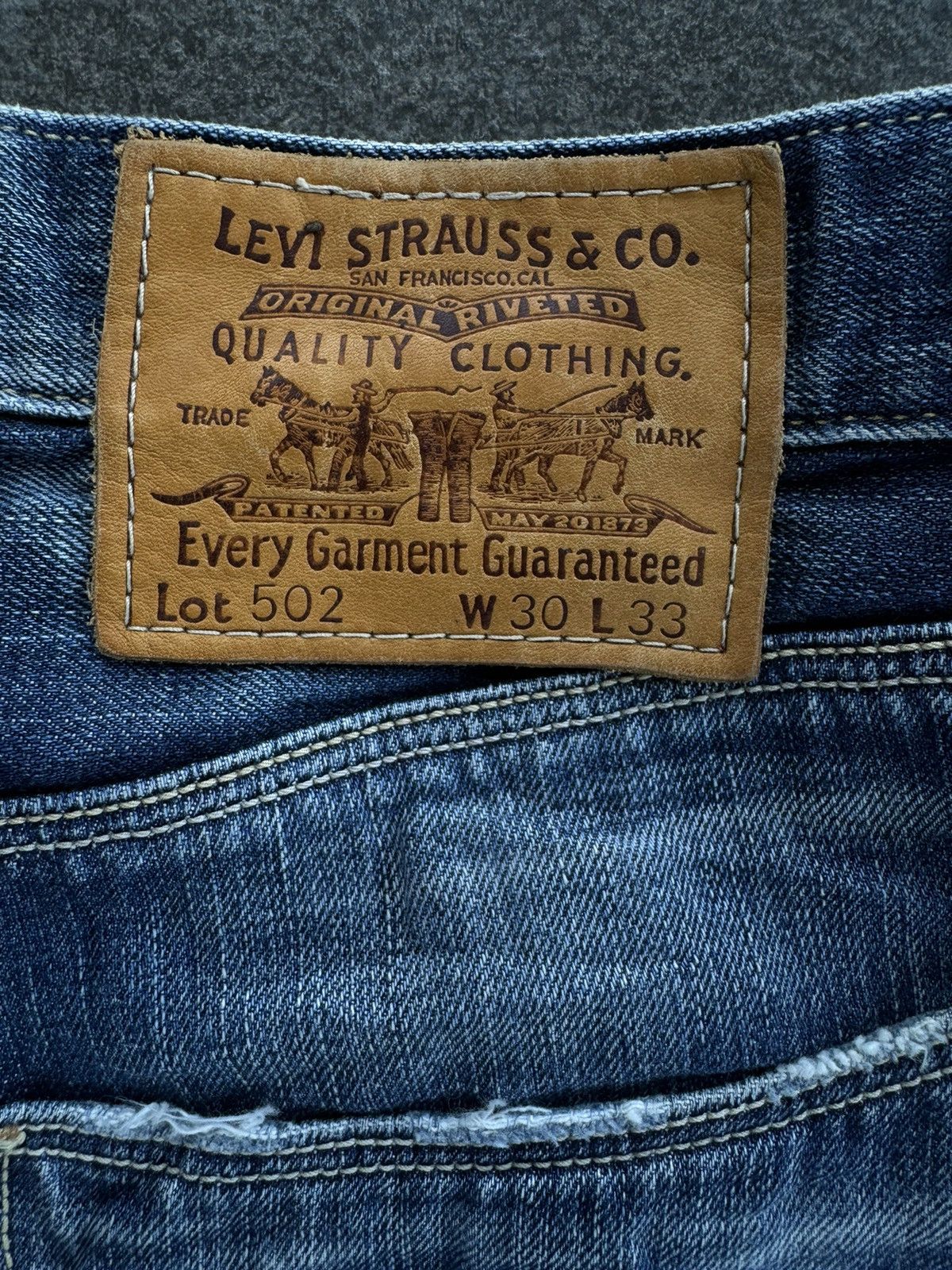If Six Was Nine × Japanese Brand × Levi's Vintage Lot of 2 pieces bundle deals jeans Size US 30 / EU 46 - 7 Thumbnail