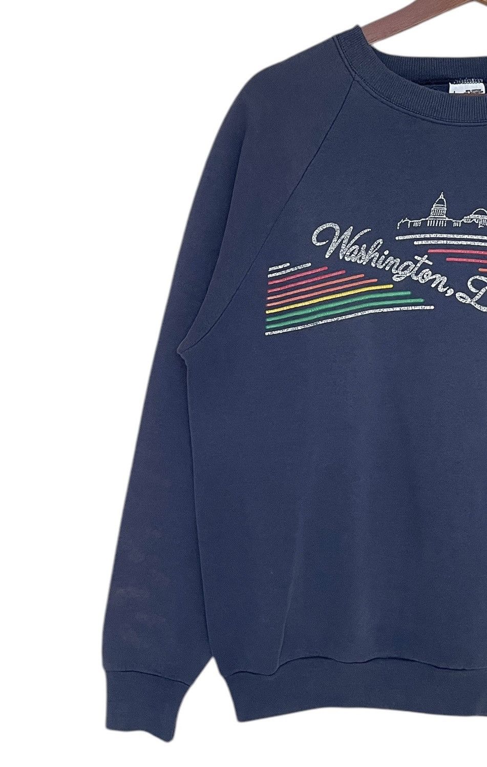 Fruit Of The Loom × Vintage Vintage Brand Fruit of The Loom Sweatshirt 1990s Size US L / EU 52-54 / 3 - 3 Thumbnail