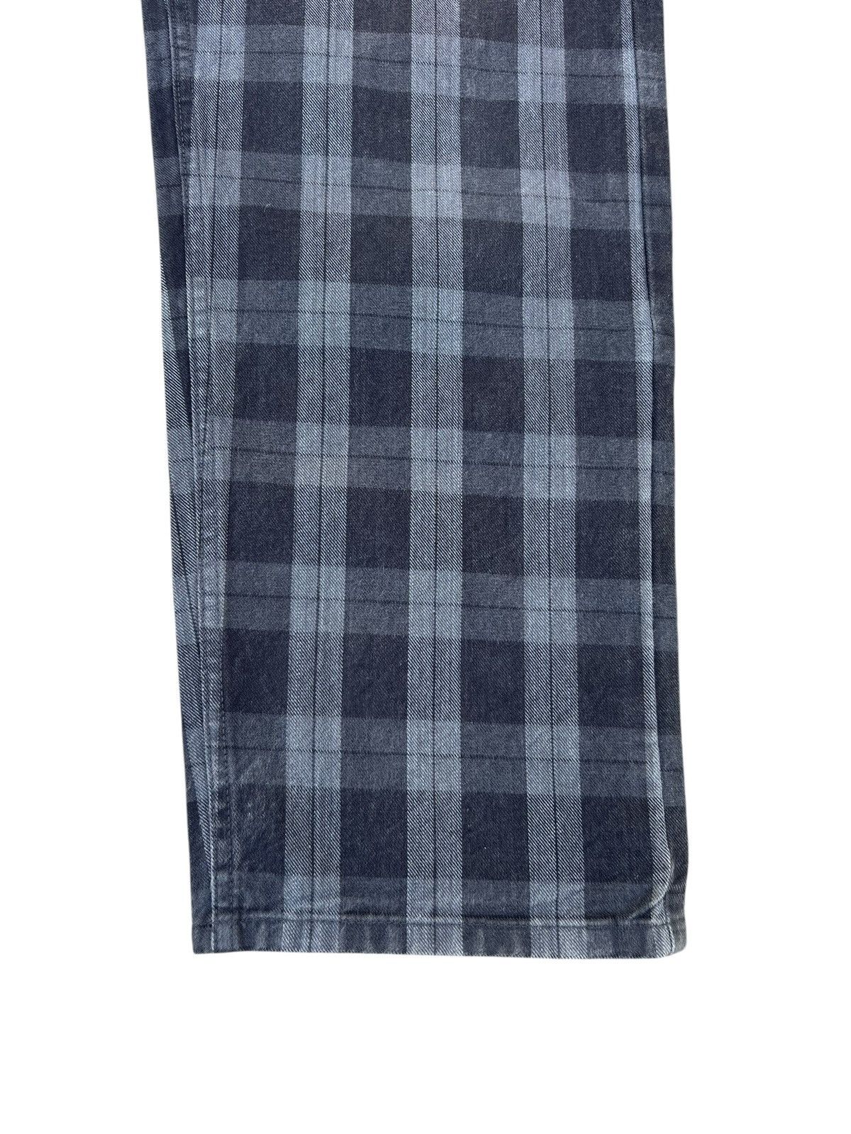 Vintage Vintage RATTLE TRAP Japan Fade Plaid Baggy Work Pant Size US 31 - 11 Thumbnail