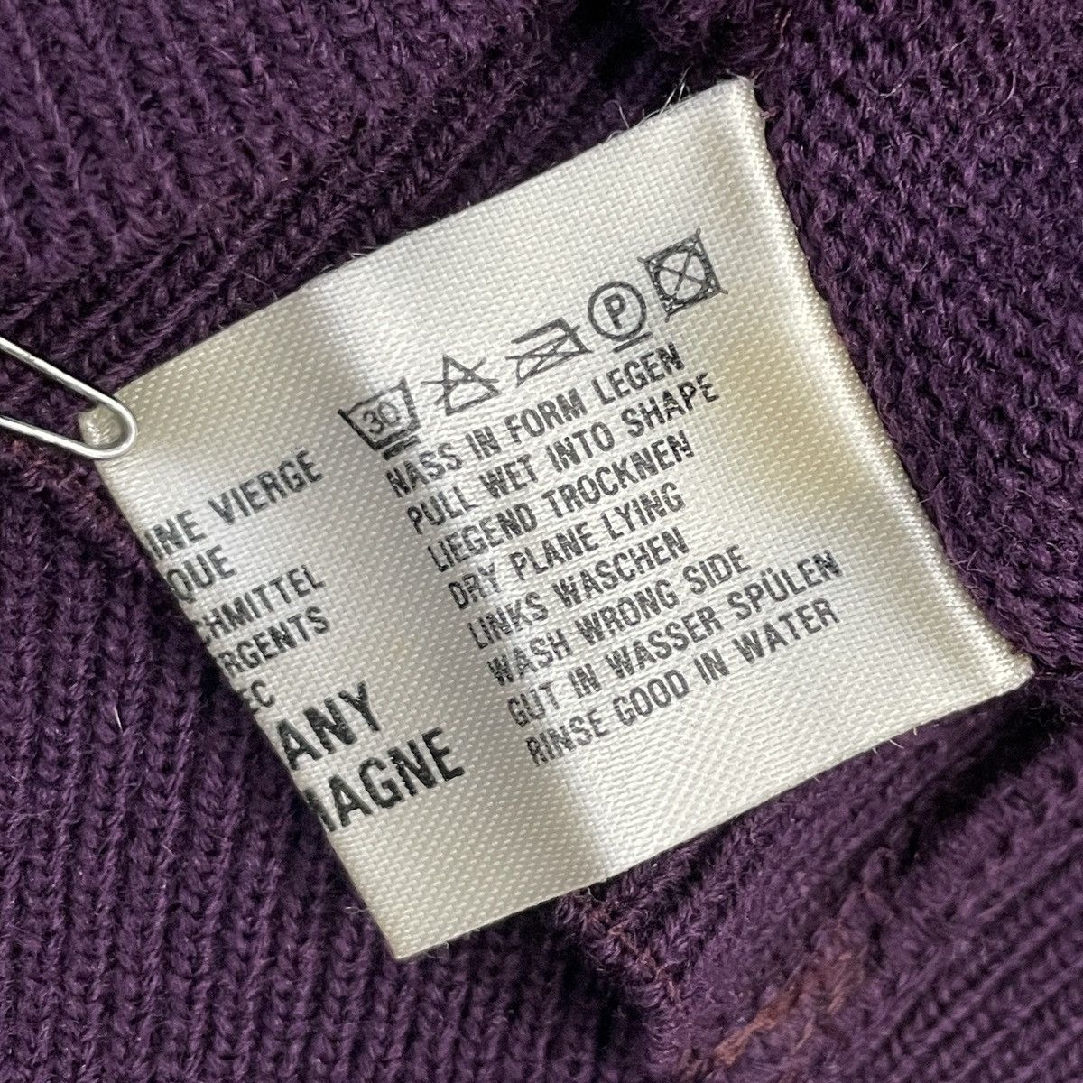 Carlo Colucci × Vintage Vintage Carlo Colucci Wool Sweater Size 48 Size US L / EU 52-54 / 3 - 14 Thumbnail