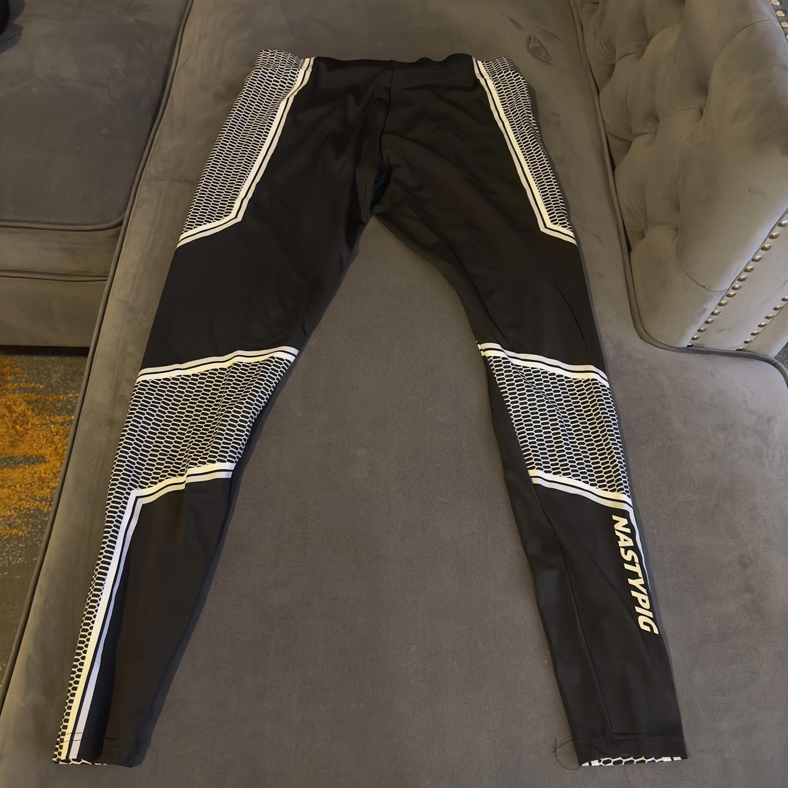 Designer Nasty Pig- Men's Performance Leggings - Black Size US 36 / EU 52 - 4 Thumbnail