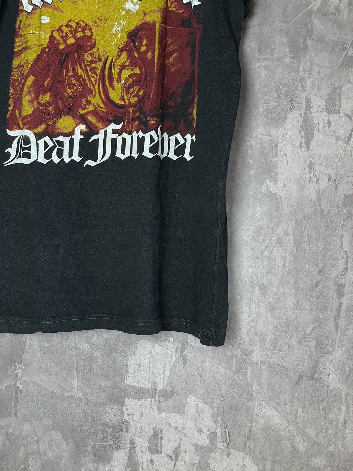 Band Tees × Vintage Vintage 90s MOTORHEAD Metal Band Faded T-Shirt Size US M / EU 48-50 / 2 - 6 Thumbnail