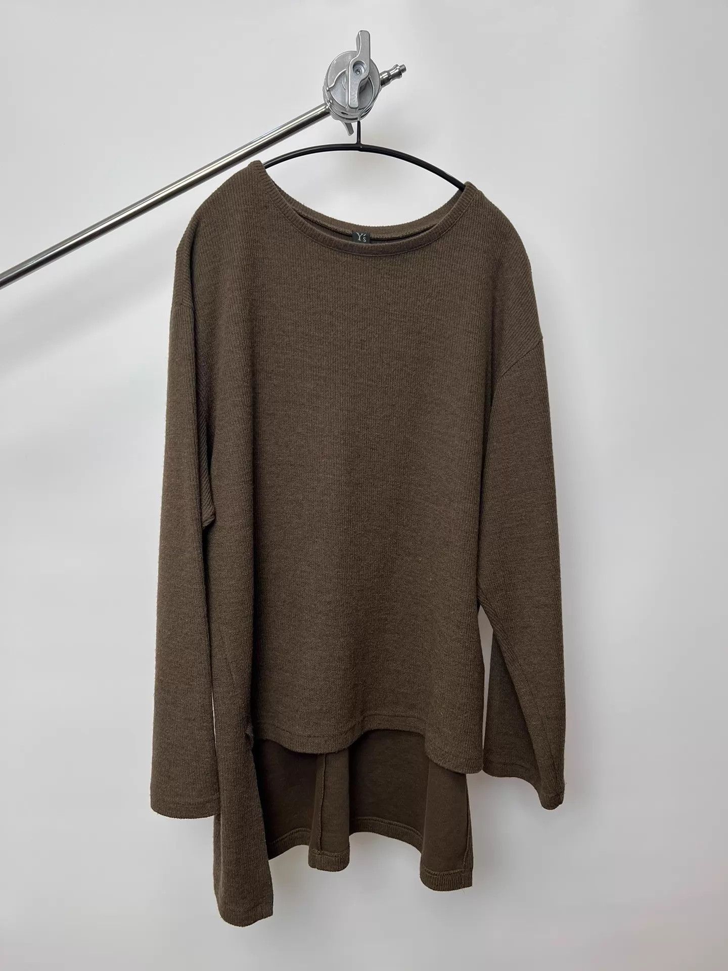 Yohji Yamamoto Yohji Yamamoto Y's Oversized Wool Blend Knit Sweater Size US M / EU 48-50 / 2 - 2 Thumbnail
