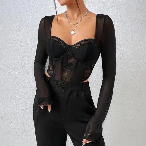 Japanese Brand Vemina Selection of Autumn Chic Sexy​ V Neck Long Size ONE SIZE - 7 Thumbnail