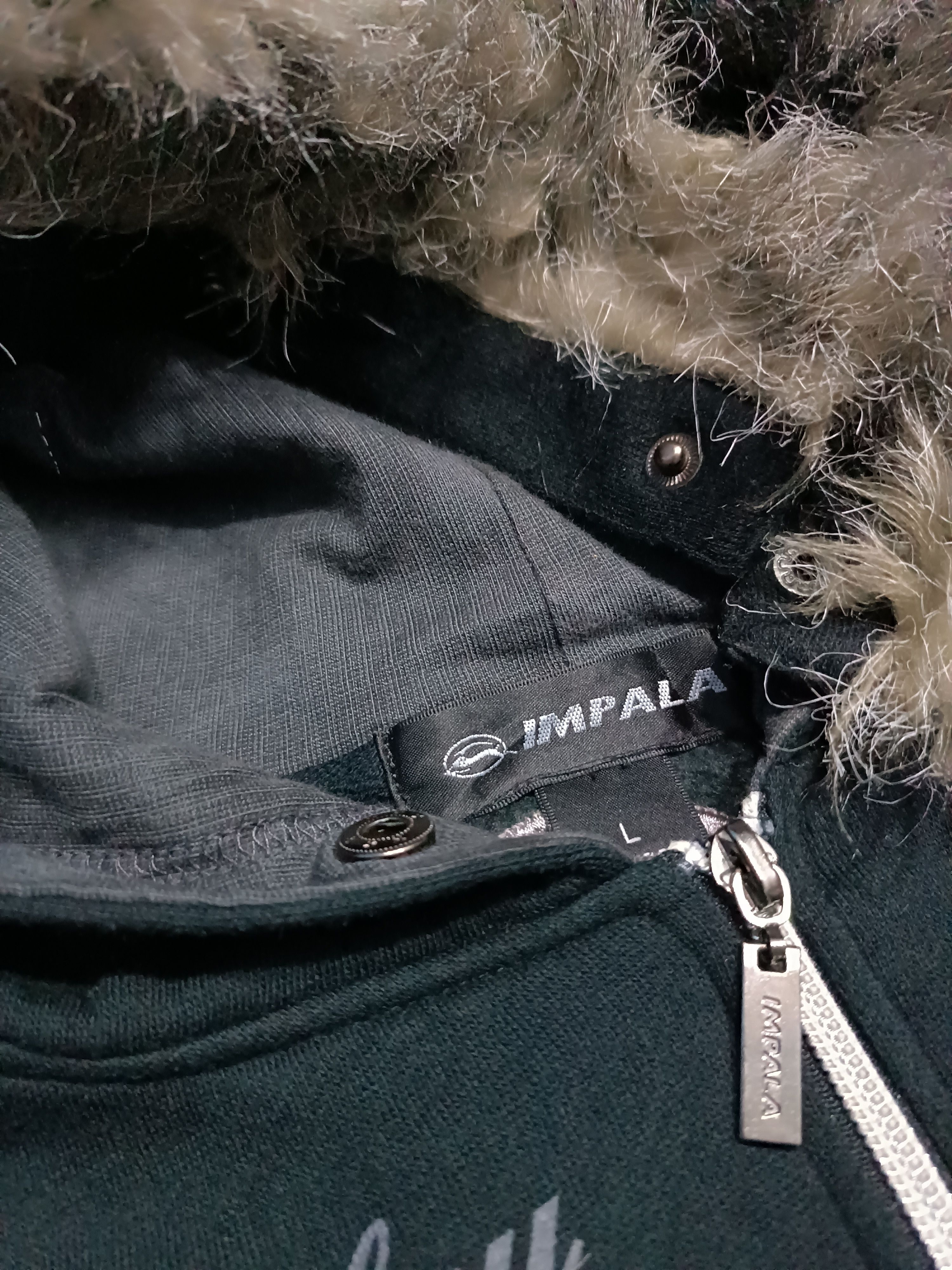 Japanese Brand × Vintage Vintage Impala Poem Seditionaries Hoodie Fur Jacket Size US L / EU 52-54 / 3 - 7 Thumbnail