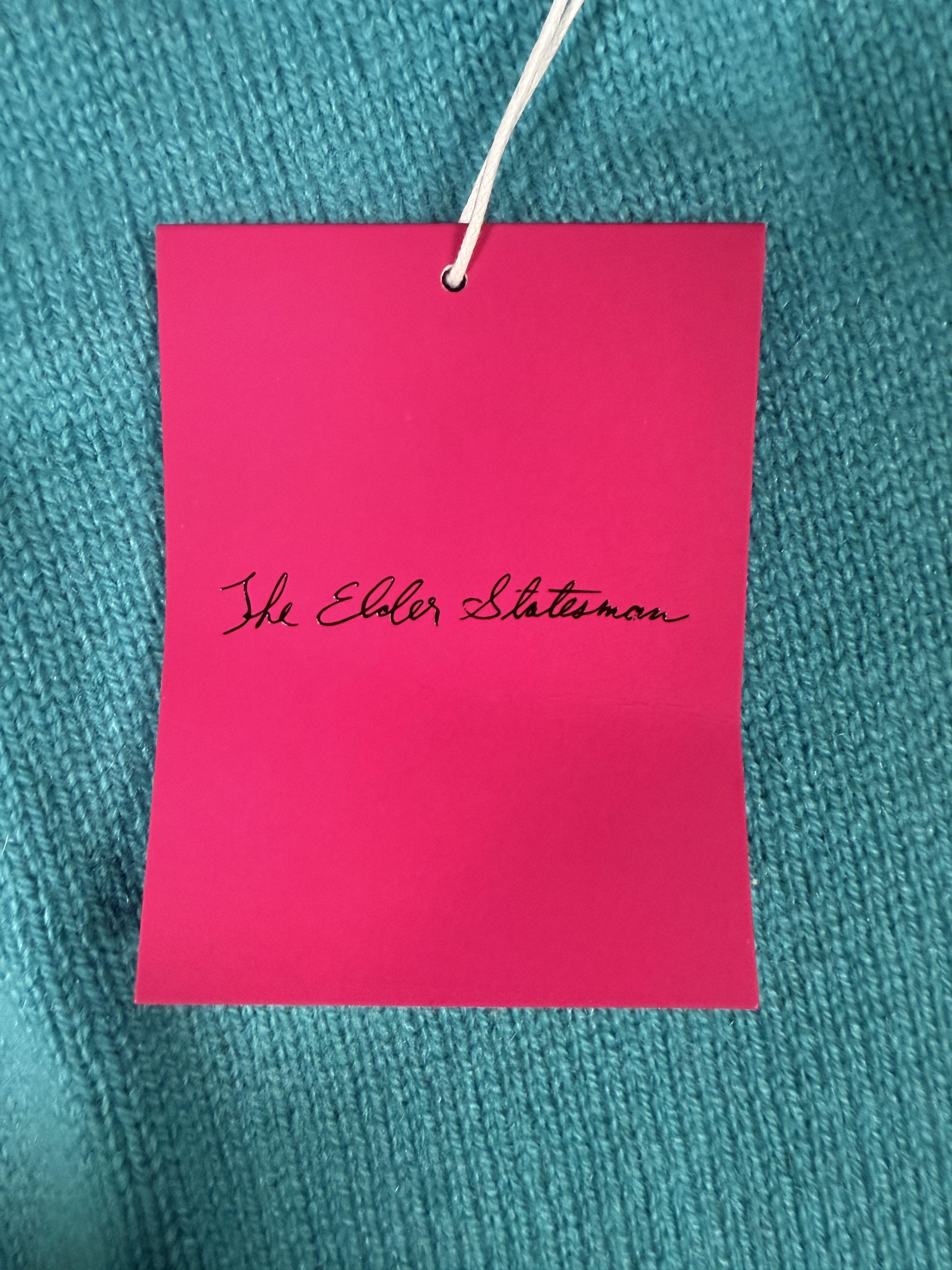 The Elder Statesman $1195 The Elder Statesman Cashmere Simple Crew Size US L / EU 52-54 / 3 - 5 Thumbnail