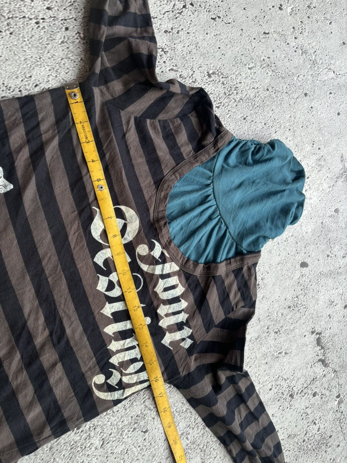 Hysteric Glamour Y2k Strange heaven stripe Punk style hoodie Size M / US 6-8 / IT 42-44 - 10 Thumbnail
