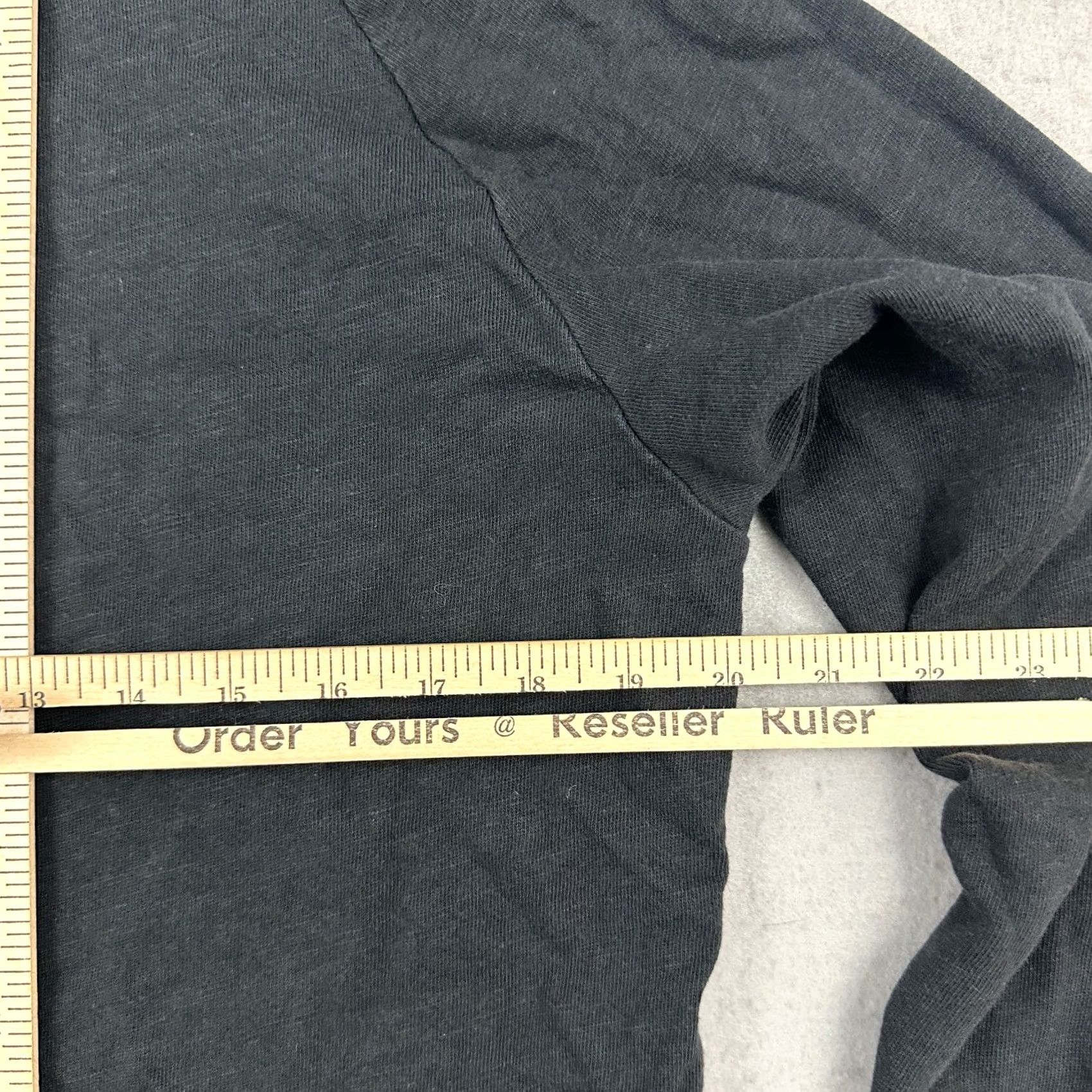 Vintage Armani Jeans Hoodie Men Large Black Orange Logo Pullover Lightweight Solid L Size US L / EU 52-54 / 3 - 5 Thumbnail