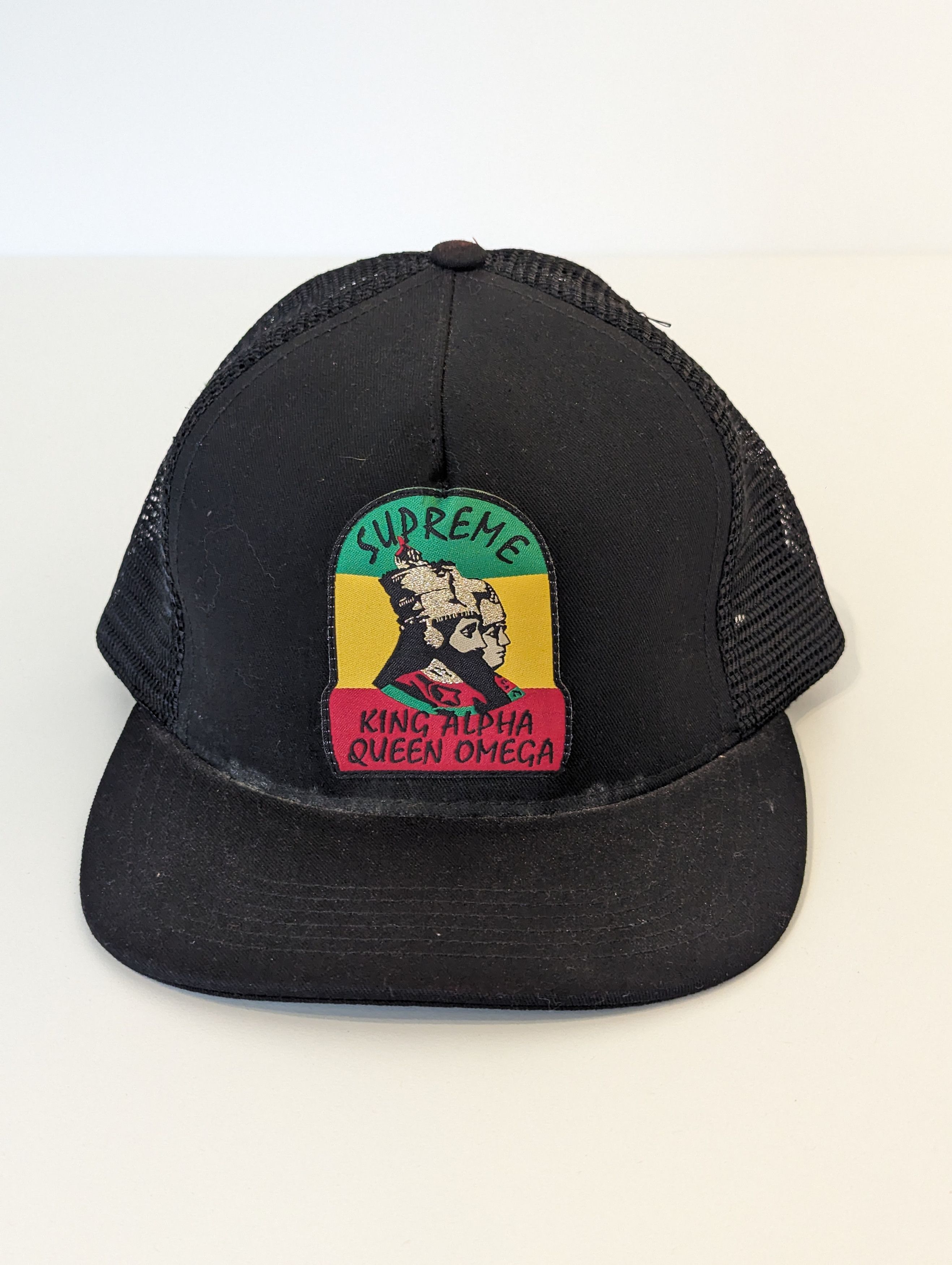 Supreme Supreme King Alpha Queen Omega, Mesh Back Hat Size ONE SIZE - 2 Thumbnail