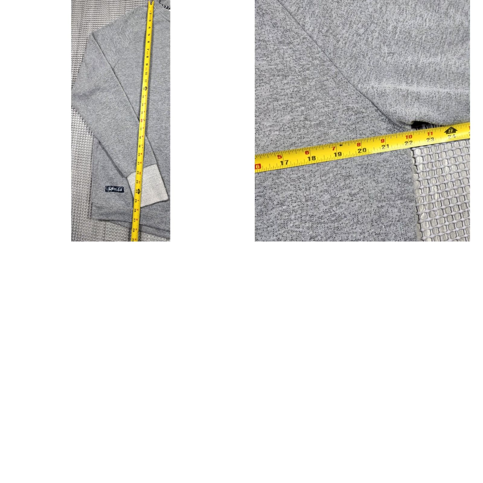 Vintage Southern Marsh Mens Sweatshirt Asheville Terry Gray Dotted Crewneck Pullover S-Size, Embroidered Logo, Stretch Cuffs, Carded, Preppy Golf Style Size US S / EU 44-46 / 1 - 9 Thumbnail
