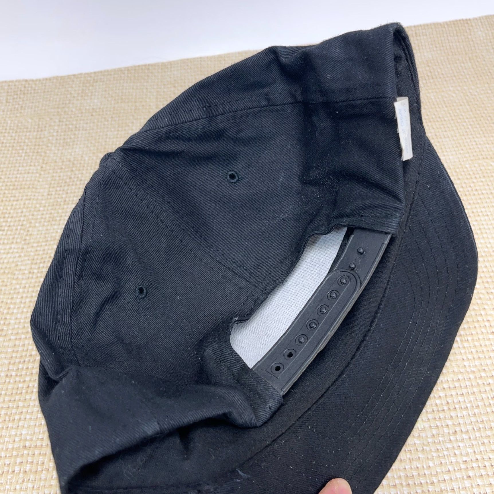 Vintage VINTAGE Jack Daniels Snapback Hat Cap Black Whisky Y2K Field Tester Patch Adult Size ONE SIZE - 5 Thumbnail