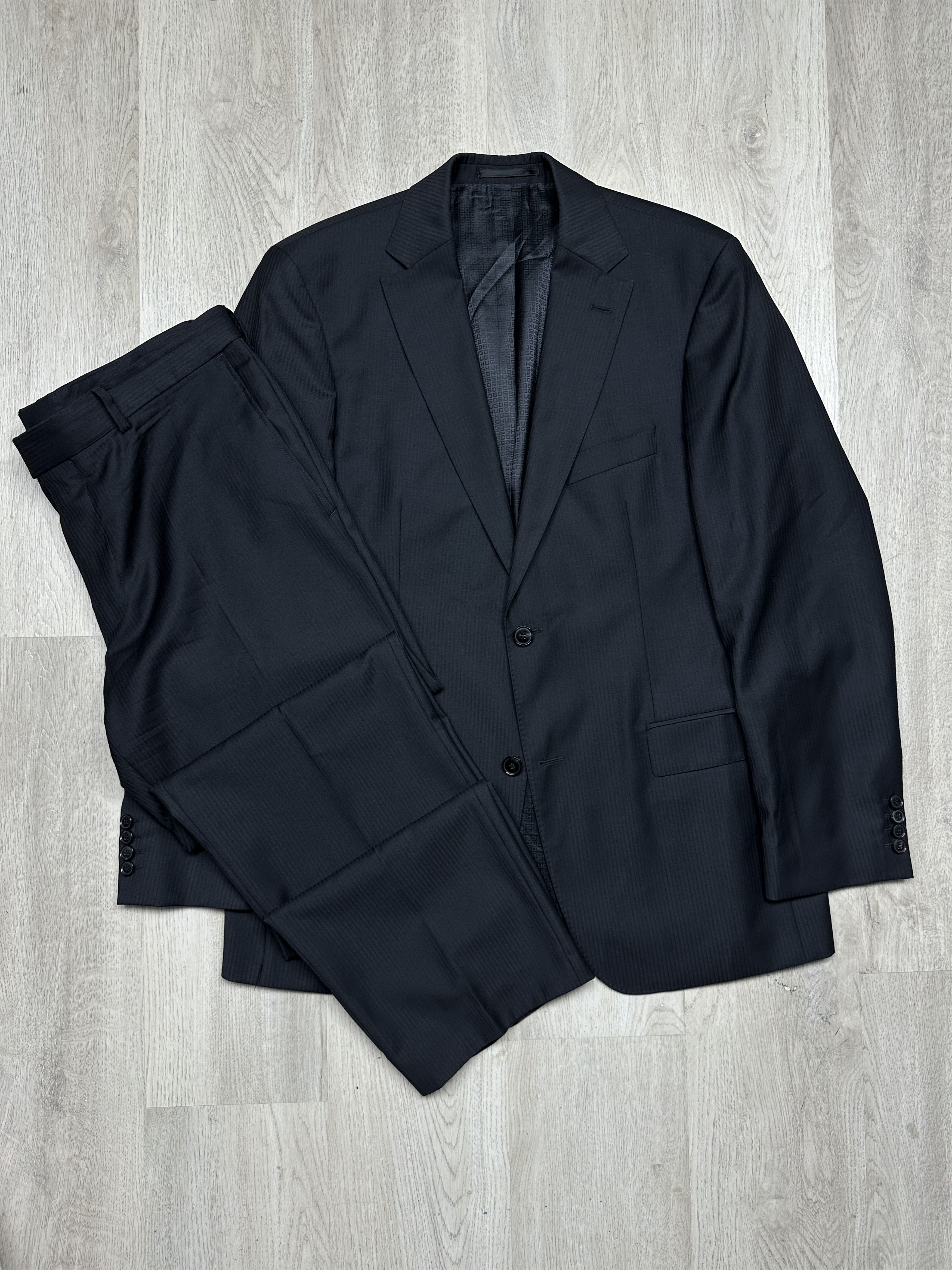 Hugo Boss Lanificio Tesse Biella For HUGO BOSS Wool Suit Blazer + Pant Size 42R - 1 Thumbnail