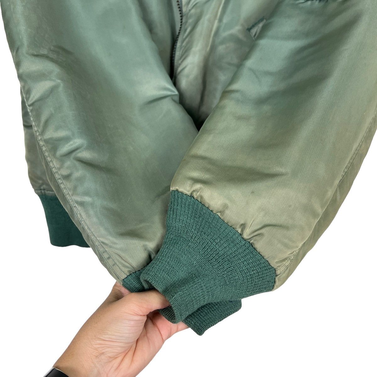 Schott 🔥 VINTAGE SCHOTT BROS MA-1 1949 REVERSIBLE BOMBER JACKET Size US S / EU 44-46 / 1 - 13 Thumbnail