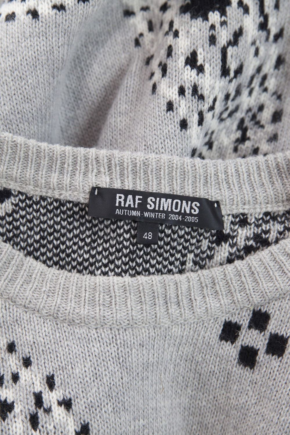 Raf Simons AW04 Waves paisley sweater Size US M / EU 48-50 / 2 - 7 Thumbnail
