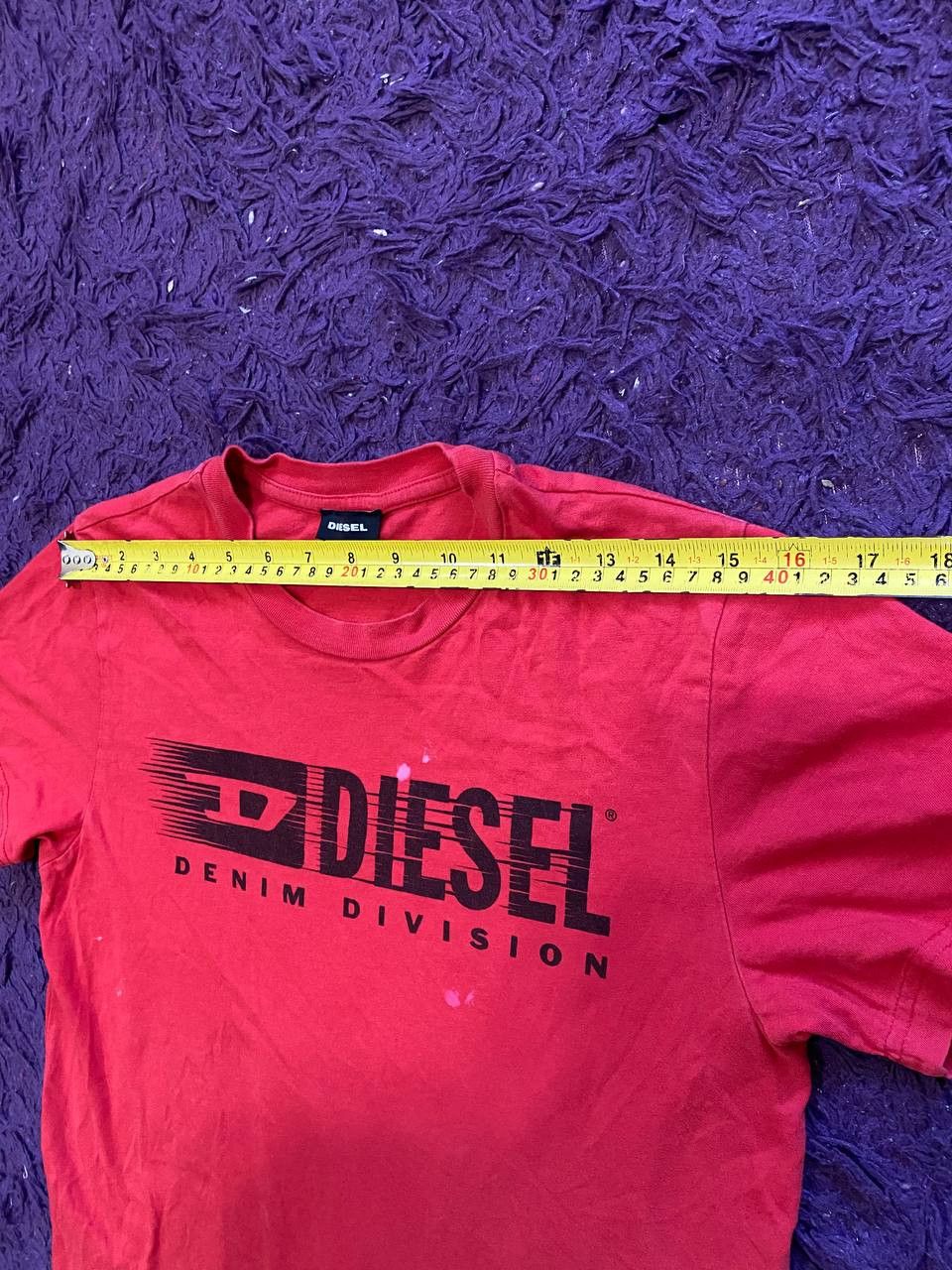 Diesel Vintage Diesel T-Shirt Big Logo kids 14Y Y2k Size US S / EU 44-46 / 1 - 9 Thumbnail