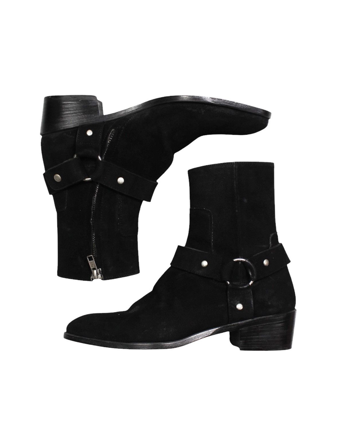 Vintage 2019 THE CALLBOY SUEDE HARNESS BOOTS Size US 6 / EU 39 - 5 Thumbnail