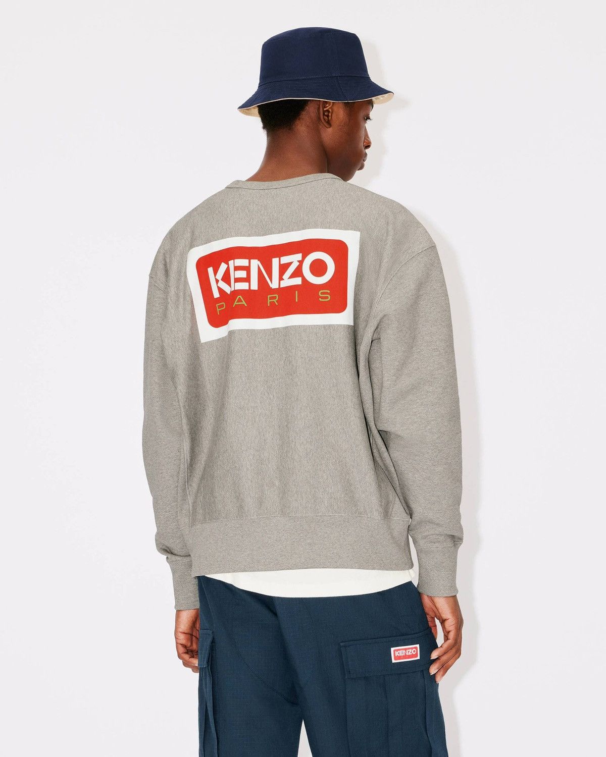 Kenzo 🔥 Kenzo Paris Oversized Sweatshirt — Grey Size S Size US S / EU 44-46 / 1 - 2 Thumbnail