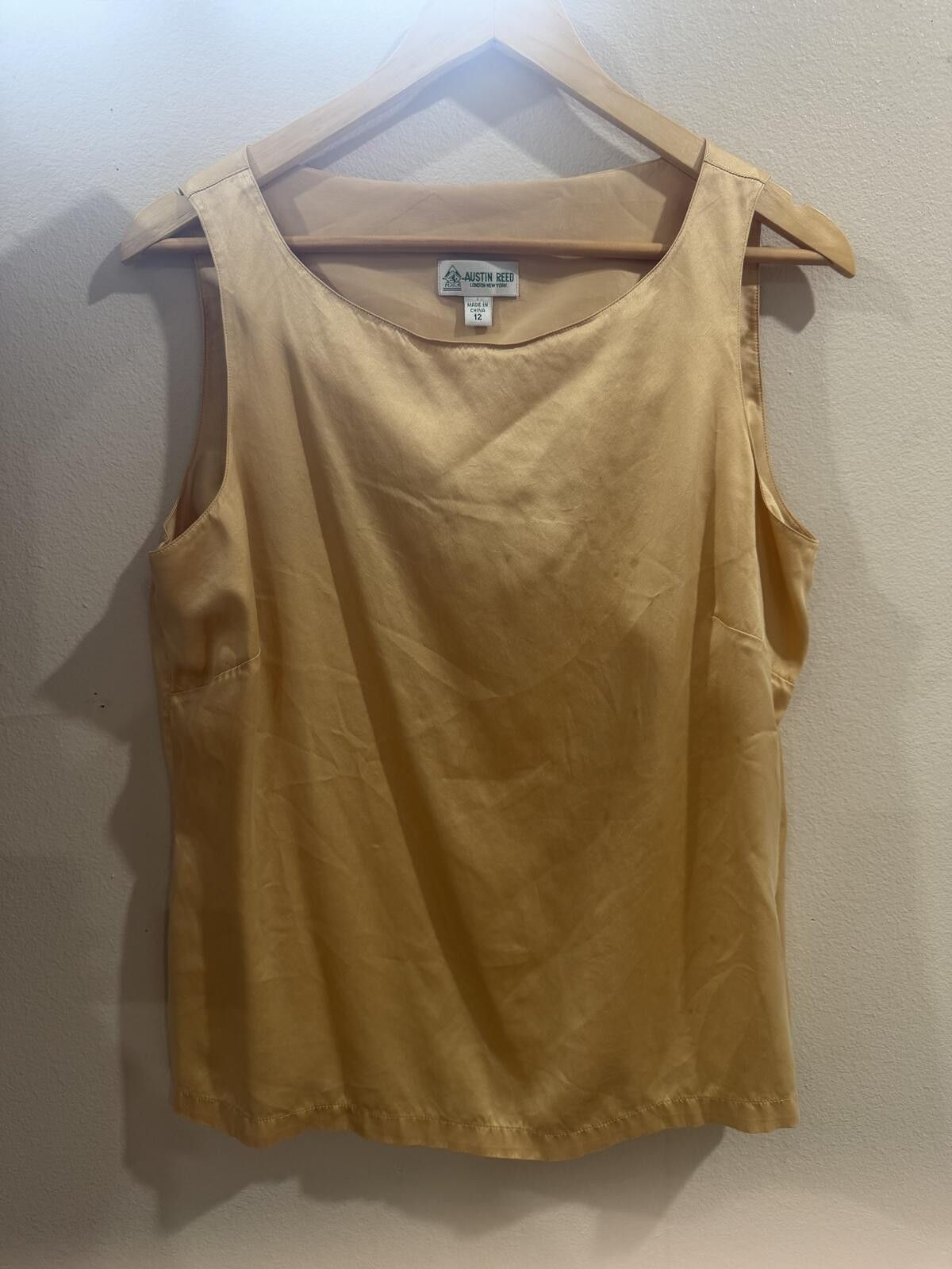 Other Vintage Austin Reed Yellow/Green Sleeveless Size XL / US 12-14 / IT 48-50 - 1 Thumbnail