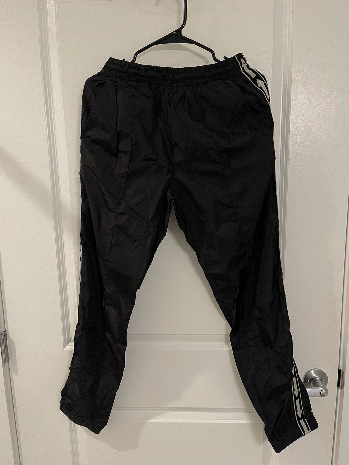 image of Off White Off-White Nylon Pants in Black, Men's (Size 30)