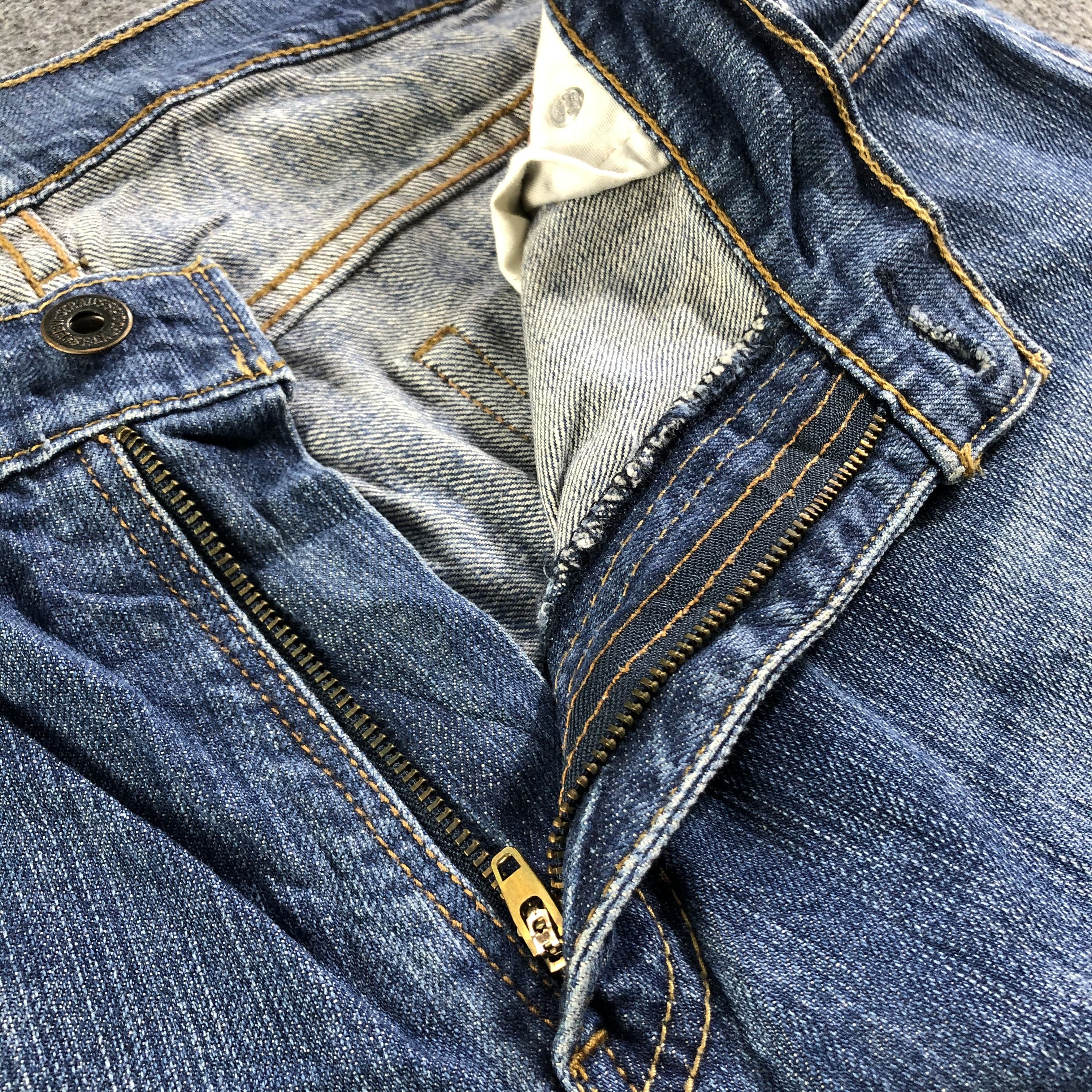 Levi's Vintage Blue Wash Levis 510 Jeans-J3045 Size US 35 - 8 Thumbnail