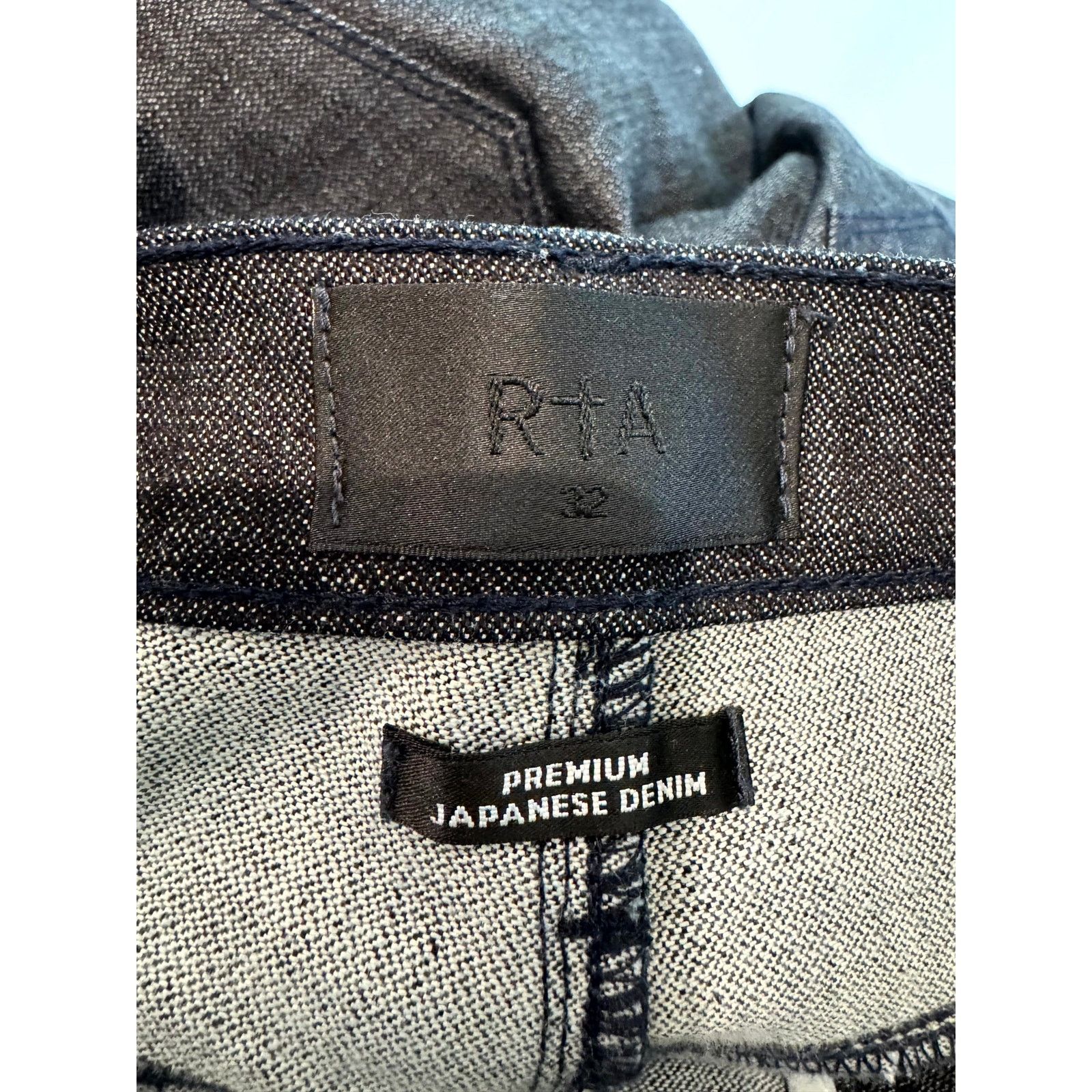 Rta RTA Black Jeans Size US 32 / EU 48 - 8 Thumbnail